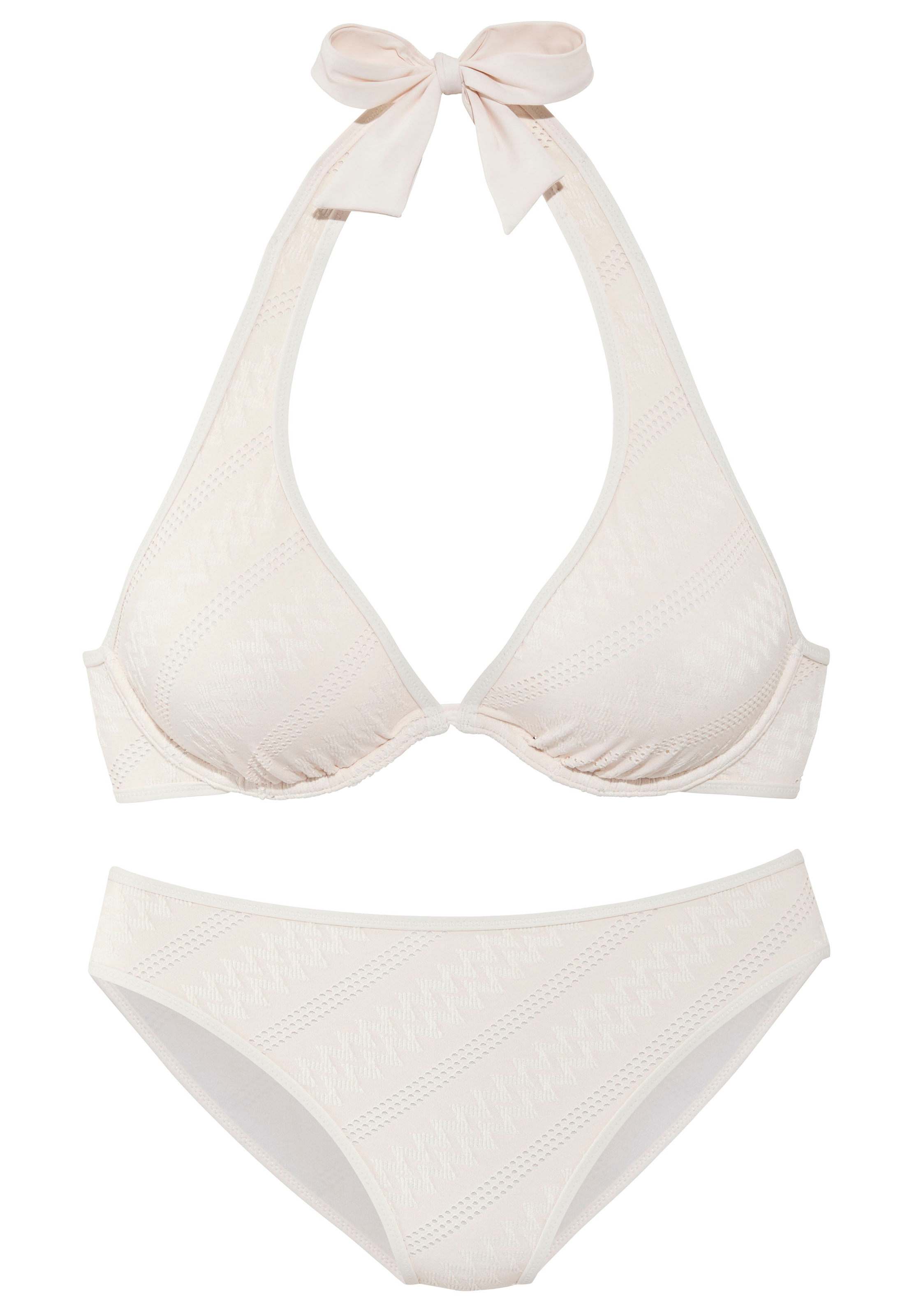s.Oliver Bügel-Bikini »Naila«, (Set), mit Struktur