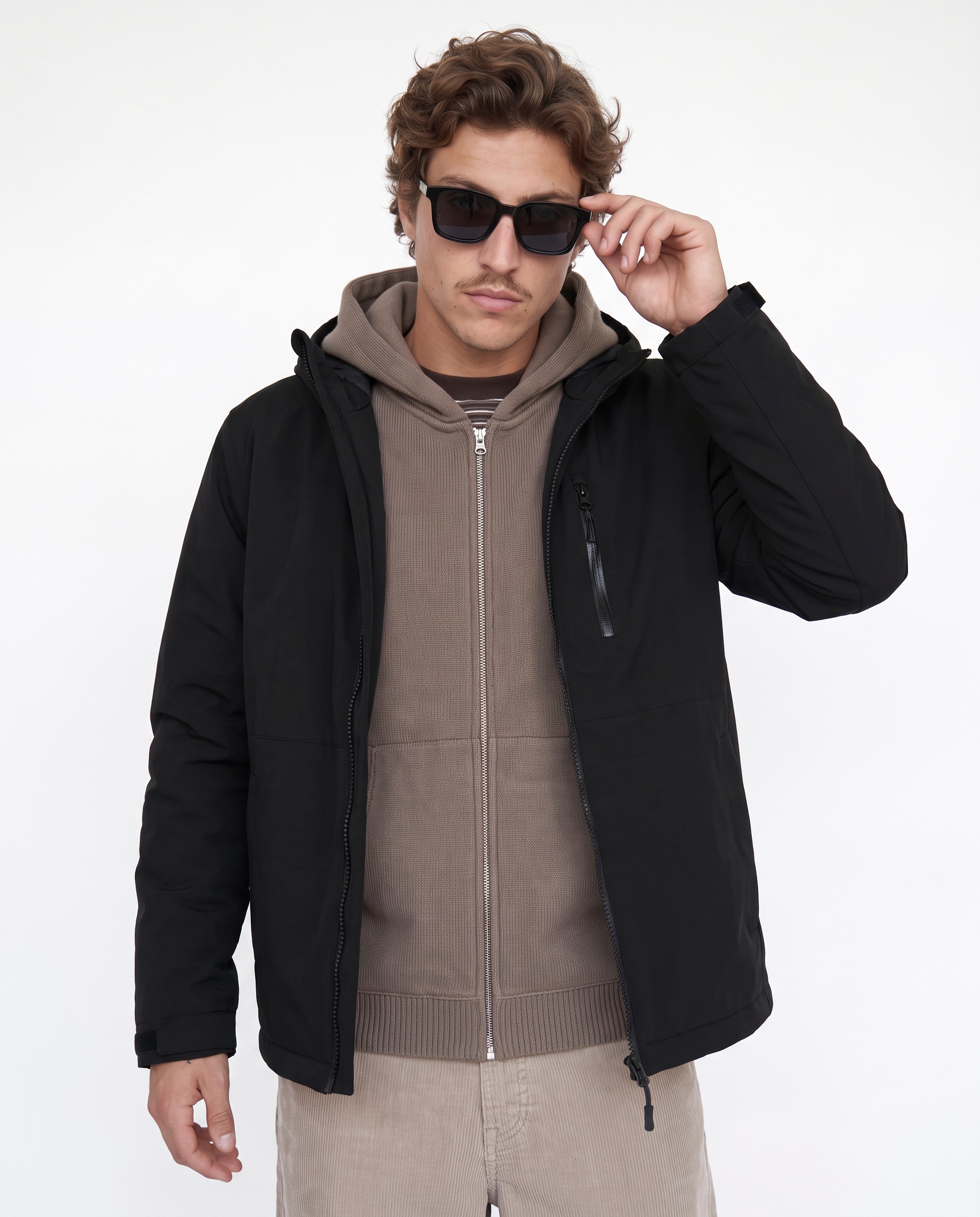 Jack & Jones Funktionsjacke »JCOLEGACY TECHNICAL SHELL JACKET SN« mit Kapuze Kunstfaser, wind- und wasserabweisend