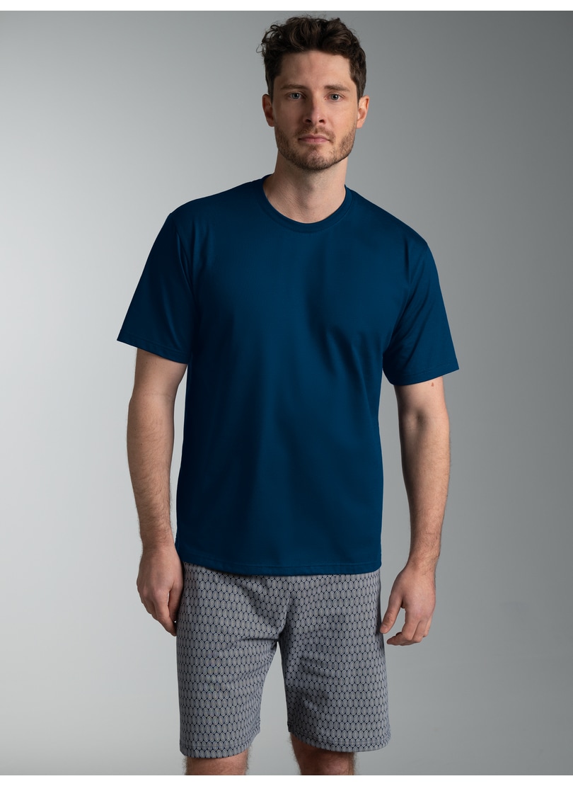 Trigema Schlafanzug »TRIGEMA Pyjama im modischem Allover-Muster« 1