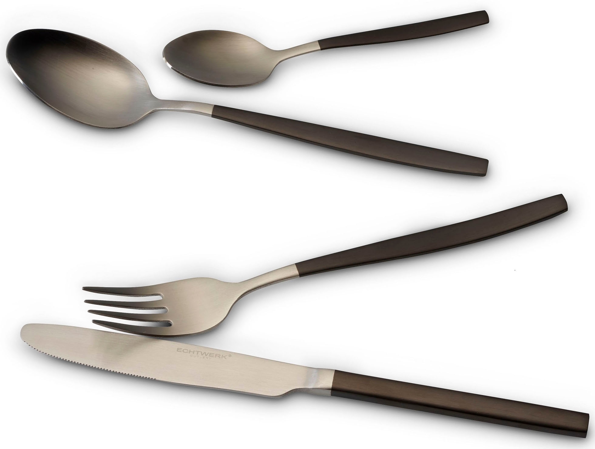 ECHTWERK Besteck-Set »Tafelbesteck "Positano Due", 20tlg« PVD-Beschichtung