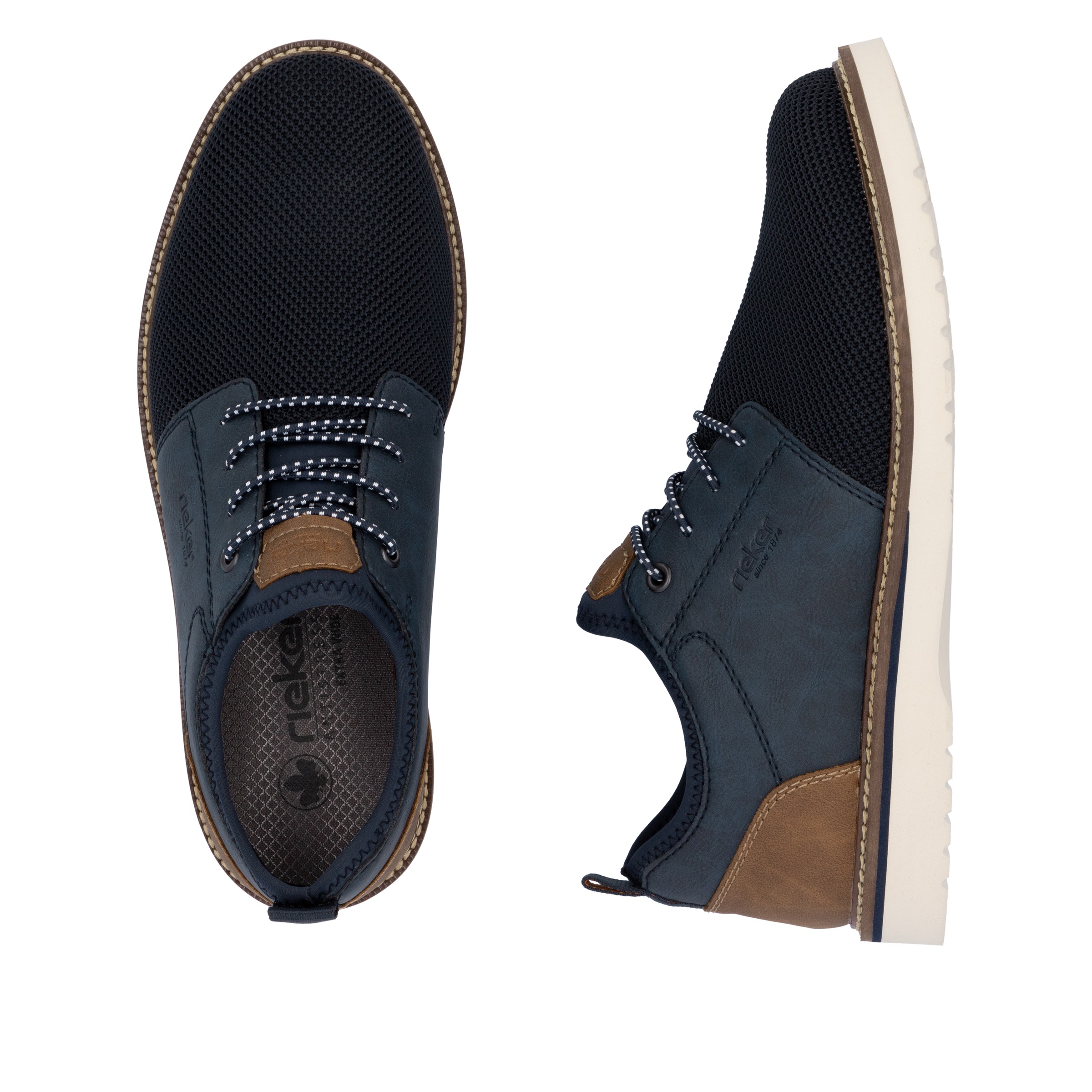 Rieker Slip-On Sneaker, Slipper, Schlupfschuh, Freizeitschuh mit praktischer Anziehlasche