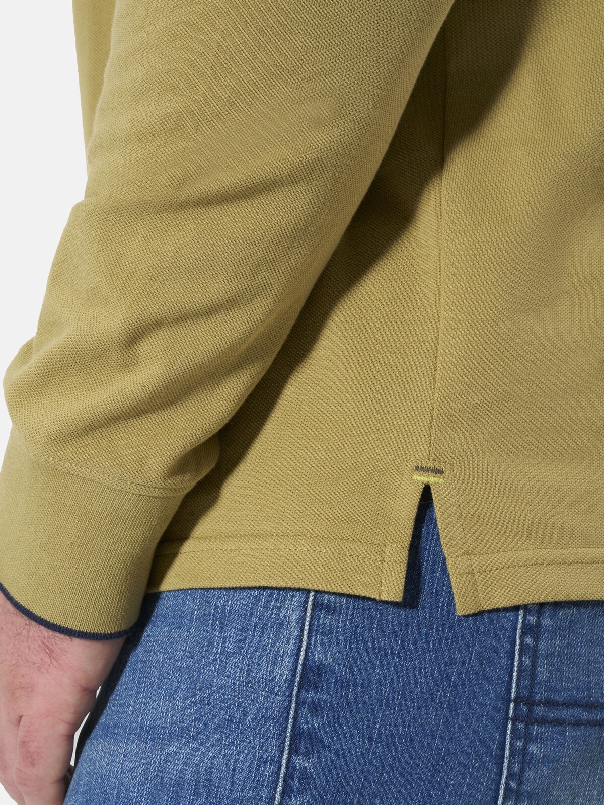 Jan Vanderstorm Langarm-Poloshirt »Langarm-Poloshirt RUDIN«