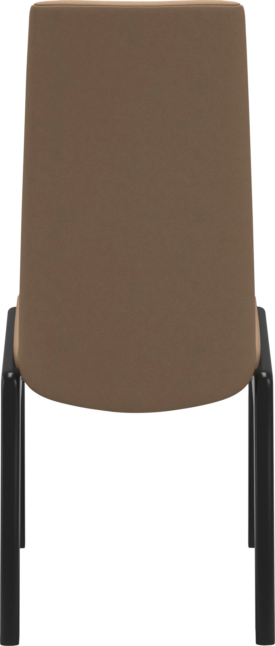 Stressless® Polsterstuhl »Laurel«, Microfaser DINAMICA, Low Back, Größe L, mit abgerundeten Beinen in Schwarz