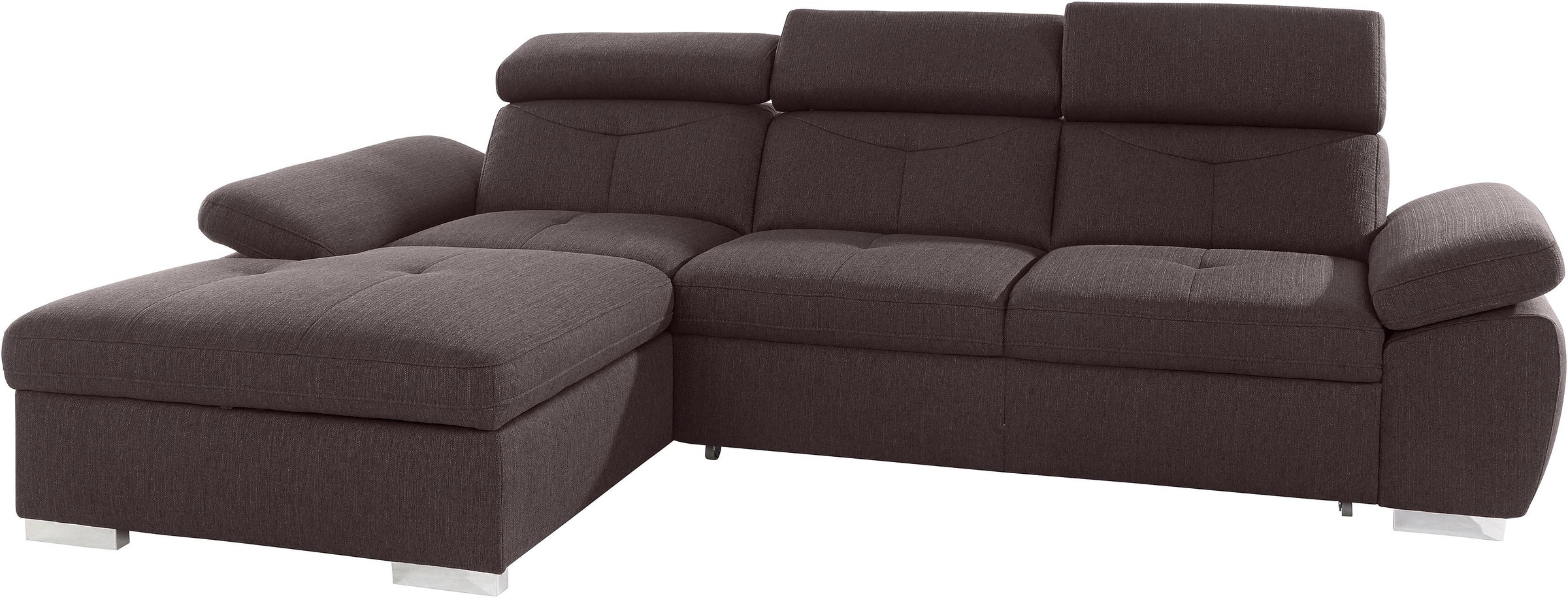 exxpo - sofa fashion Ecksofa "Spring, super bequem, mit Armteil- und Kopfte günstig online kaufen