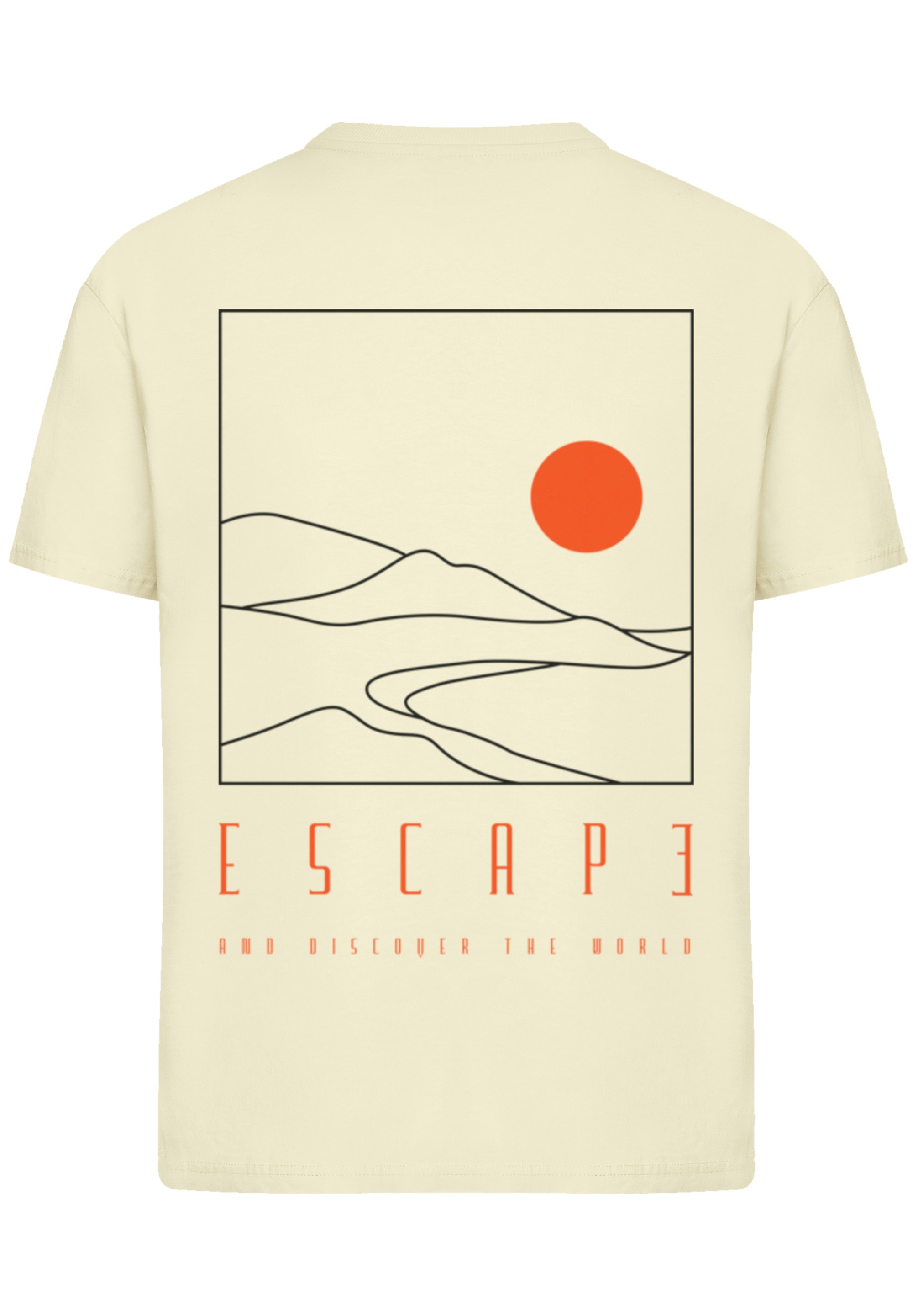 F4NT4STIC T-Shirt "Escape Discover the World Landscape", Discover the World günstig online kaufen