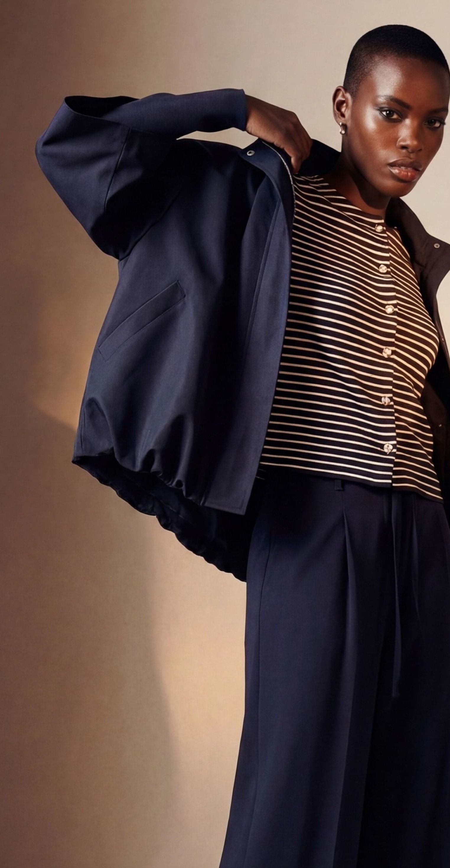 Zero Fieldjacket »Damen mit Stehkragen«