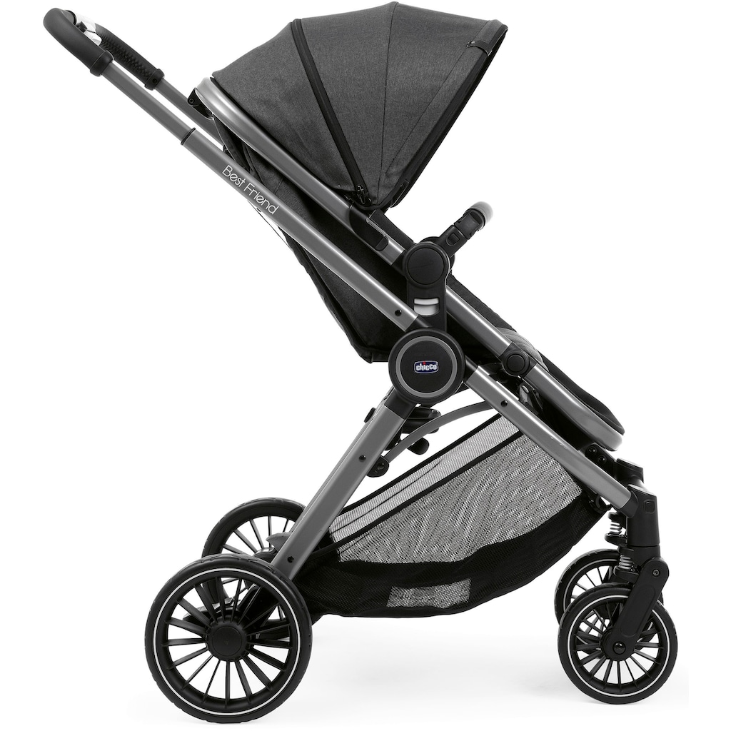 Chicco Sportbuggy »Buggy Best Friend Pro, pirate black«, inklusive Regenschutz