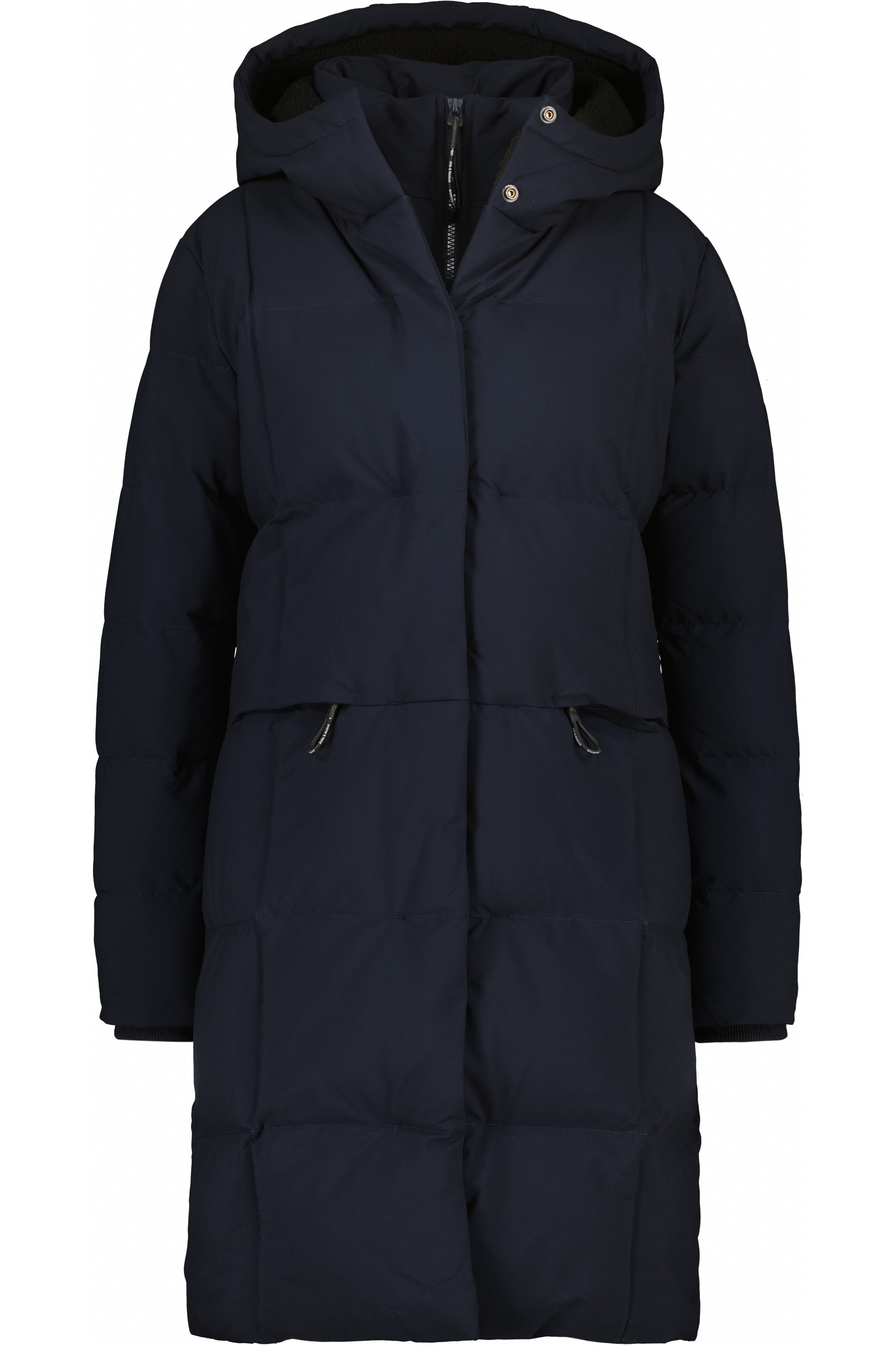 Giacca Trapuntata Invernale Donna Alife & Kickin NellyAK A - Piumino Lungo Con Maniche Rimovibili, Colore Verde Foresta Scuro