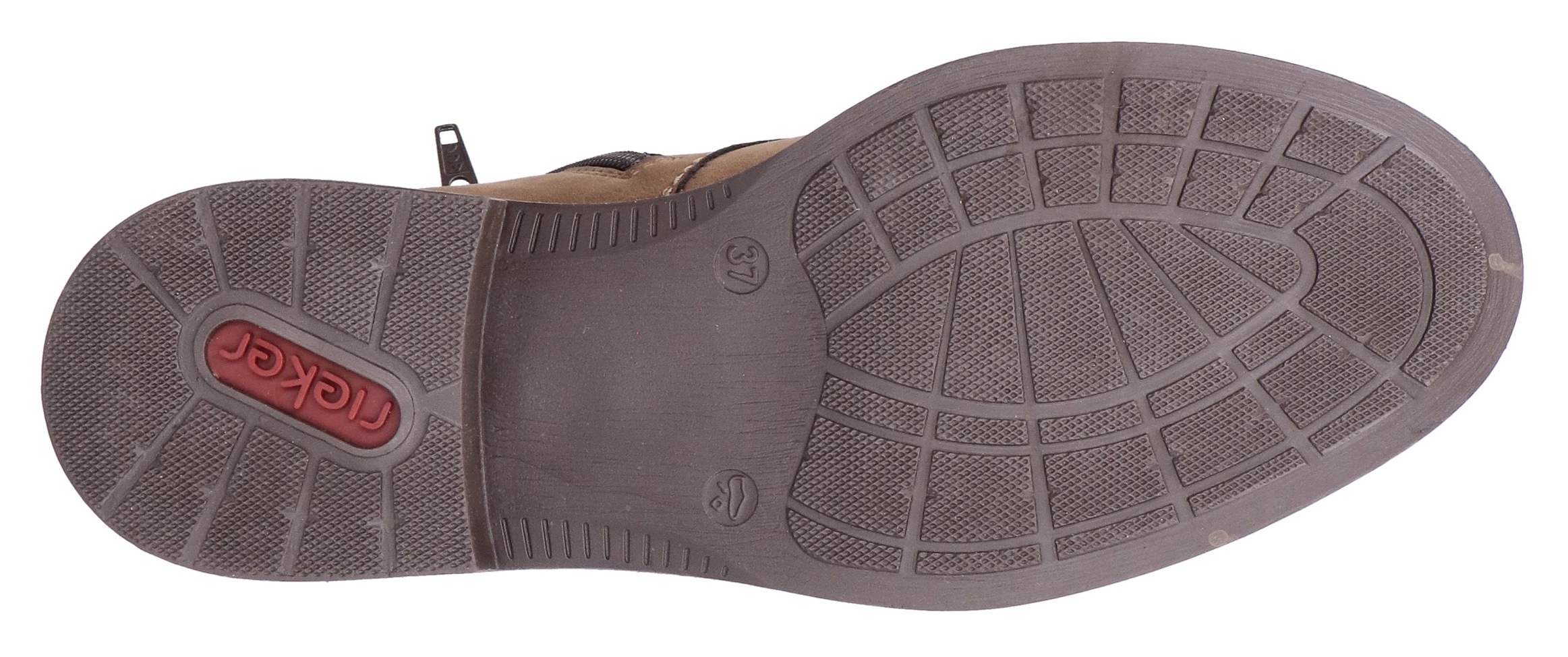 Rieker Schnürstiefelette, Schnürboots, Casual-Boots in aktueller Used-Optik