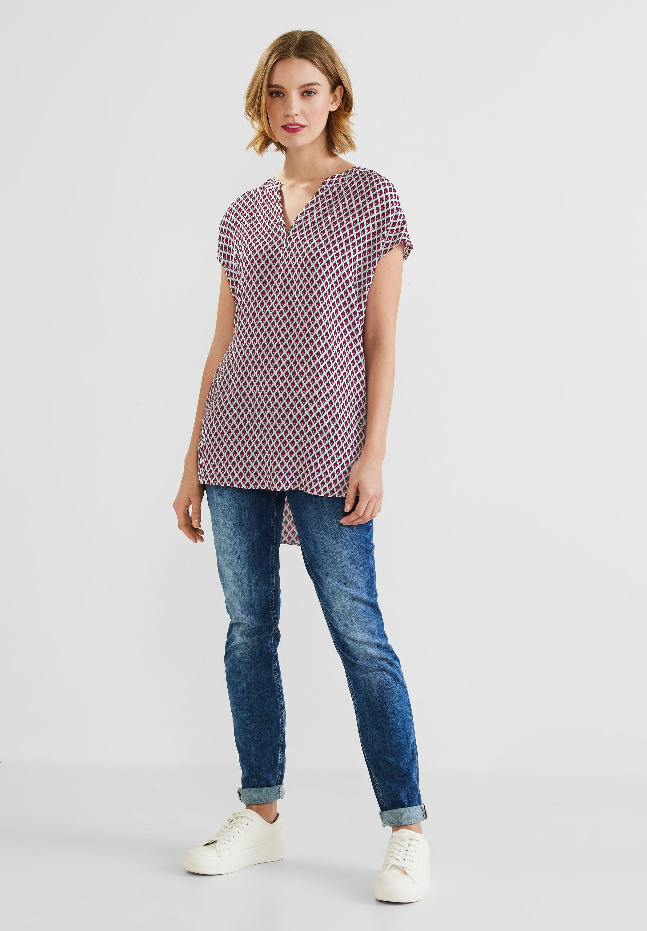 STREET ONE Shirtbluse, aus softer Viskose