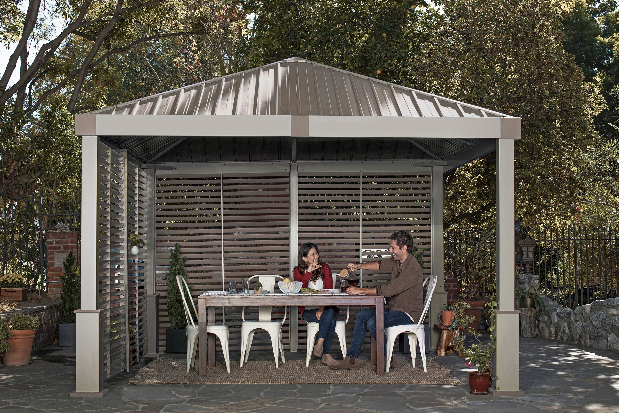 Sojag Pavillon "Nanda 12x12", BxT: 368x368 cm günstig online kaufen