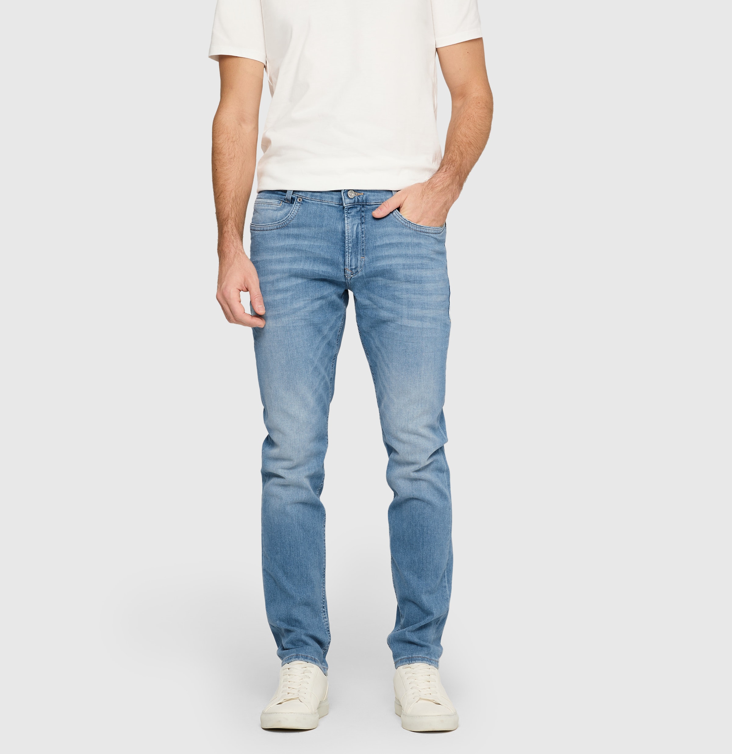 MAC Arne Pipe Straight Jeans Light Blue 34/32 6