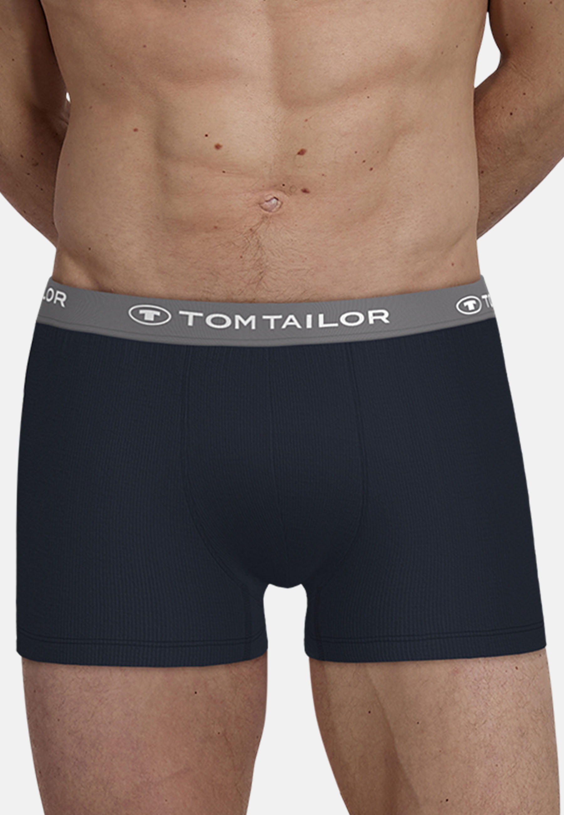 TOM TAILOR Boxershorts "Buffer", weich, bequem, basic, eng, Logobund, Baumw günstig online kaufen