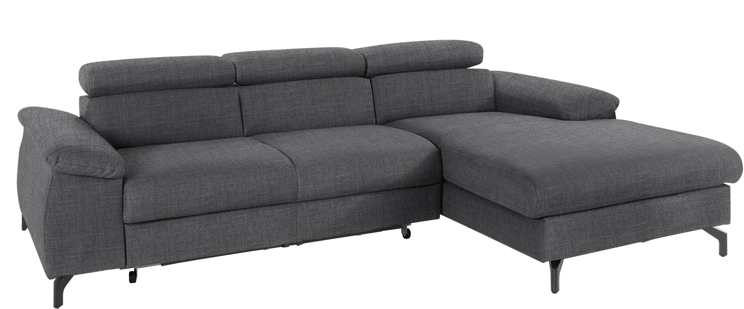COTTA Ecksofa »Kitty L-Form«, mit Kopfteilverstellung, wahlweise mit Bettfunktion & Bettkasten
