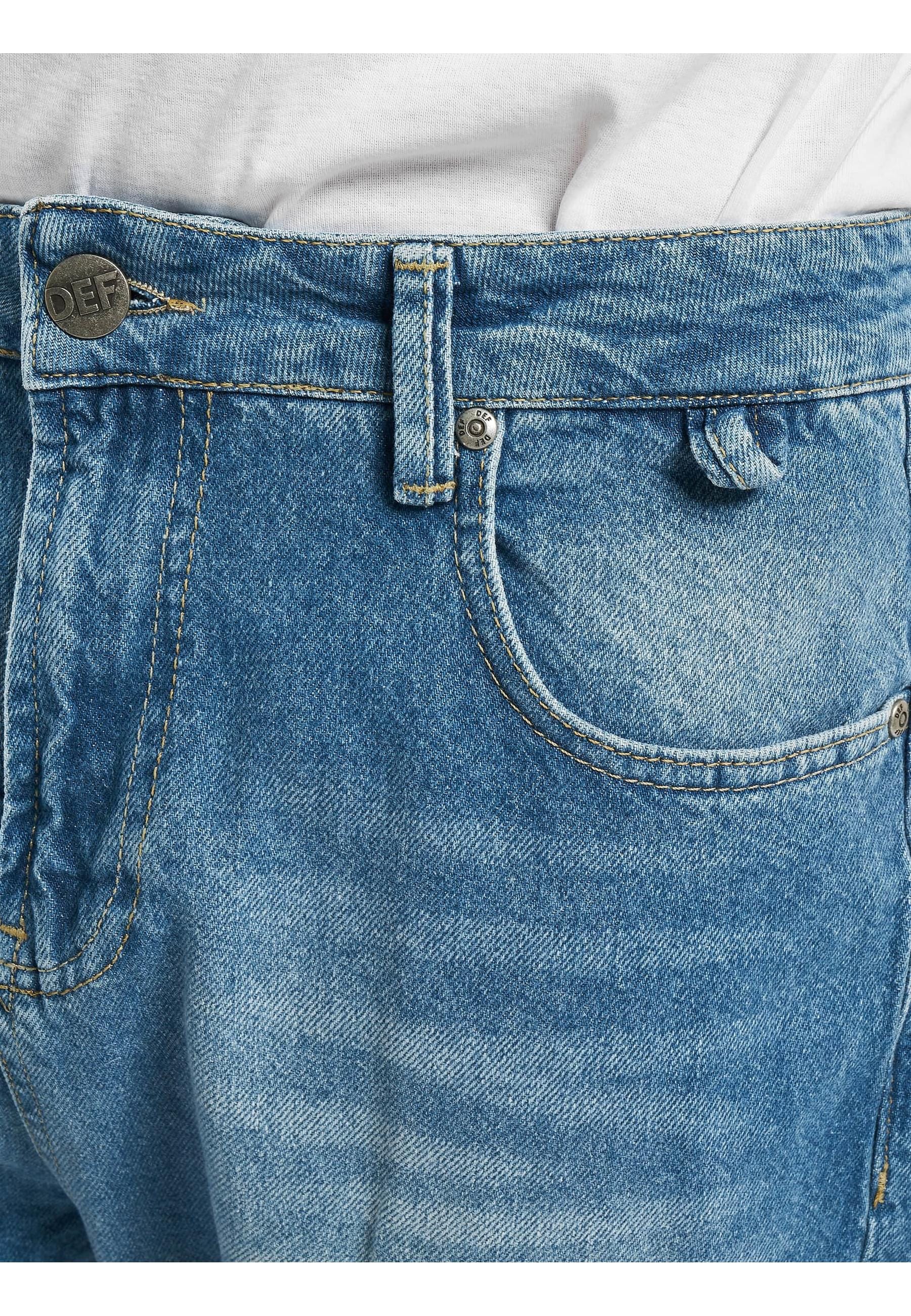 DEF Bequeme Jeans »DEF Herren Loose Fit Jeans Roger«, (1 tlg.)