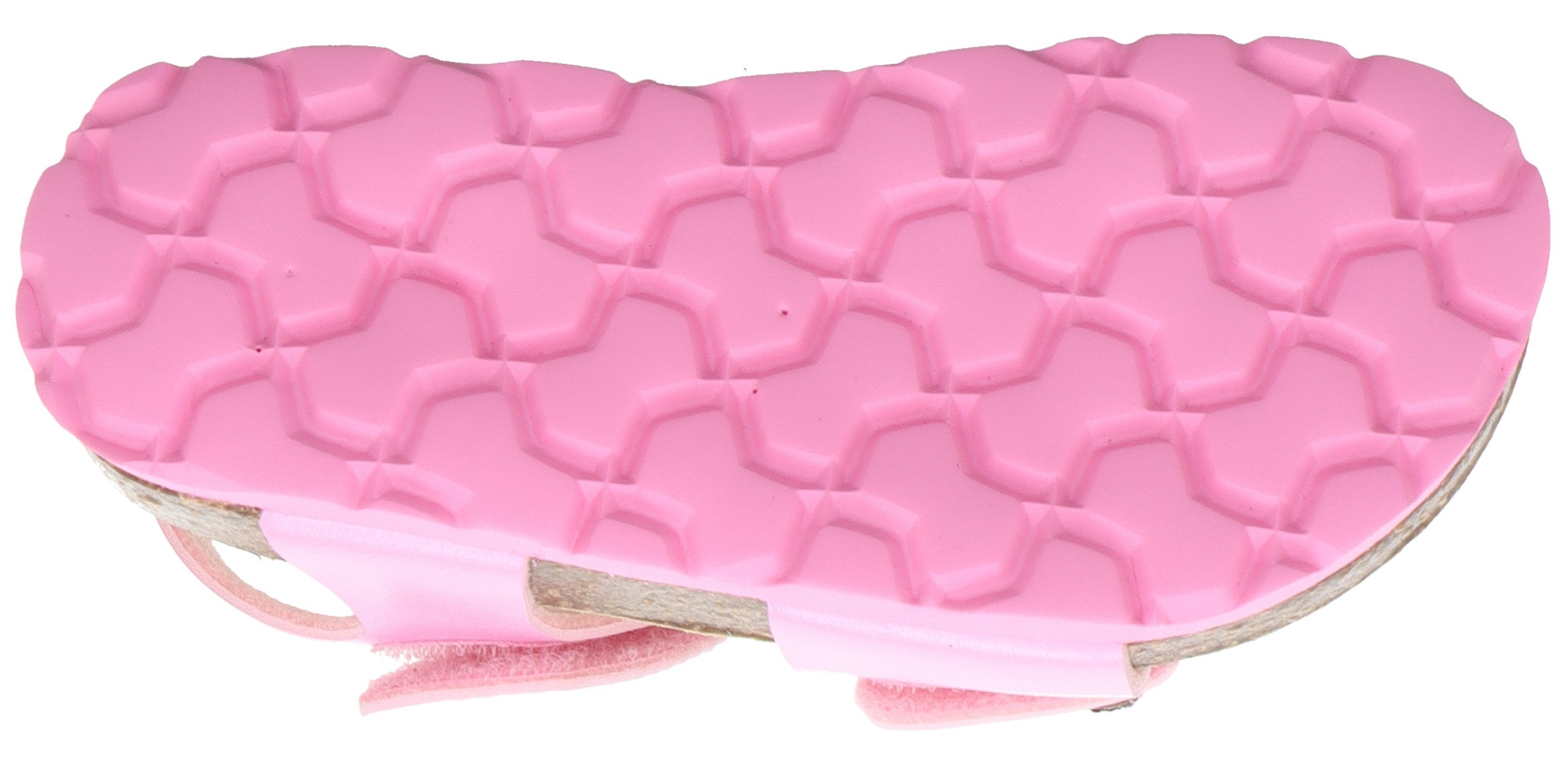 Superfit Sandale »FUSSBETTPANTOFFEL WMS: Mittel«, Sommerschuh, Klettschuh, Sandalette, mit Glitzer