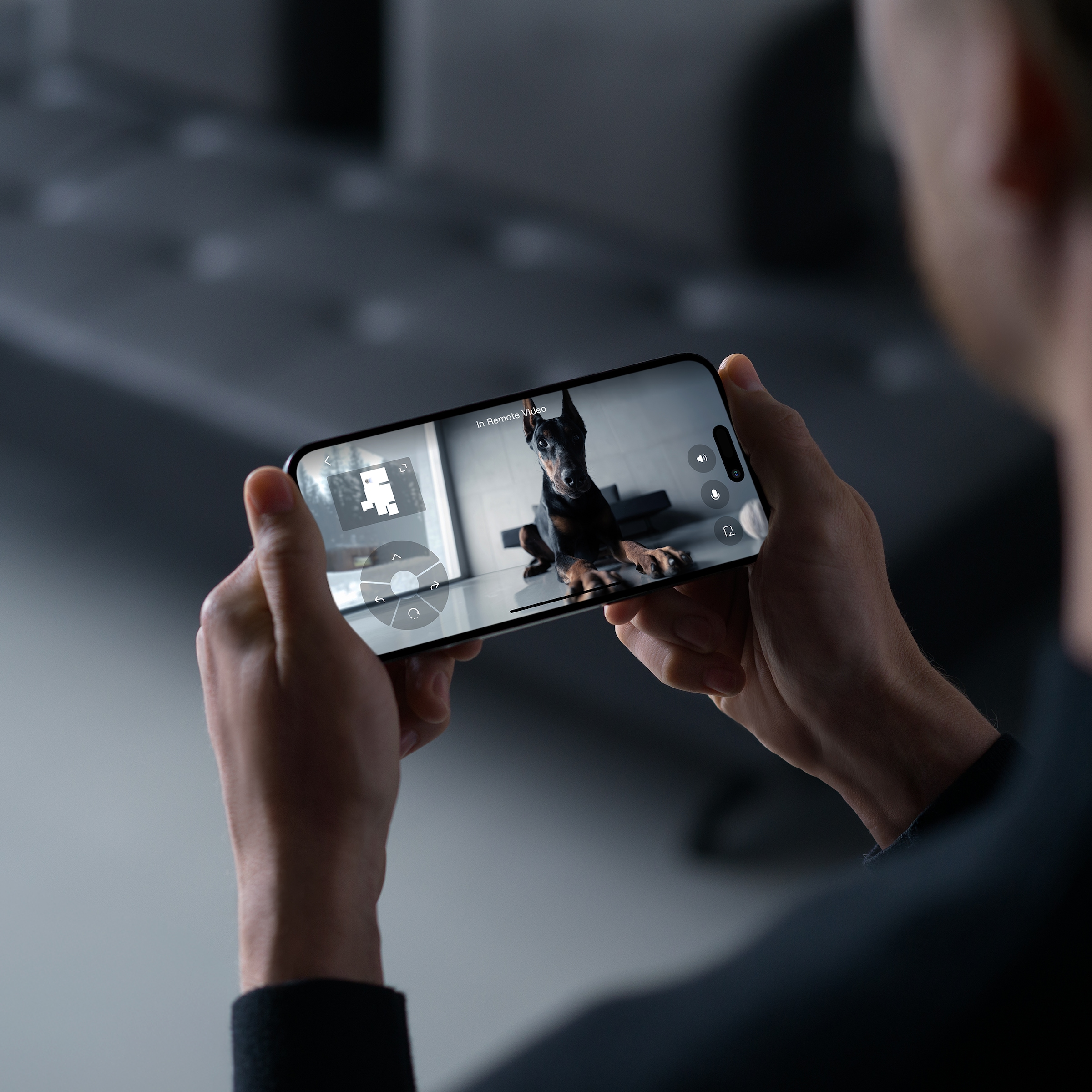 DJI Saugroboter »DJI ROMO P« Transparenter Saugroboter mit Absaugstation und App-Steuerung