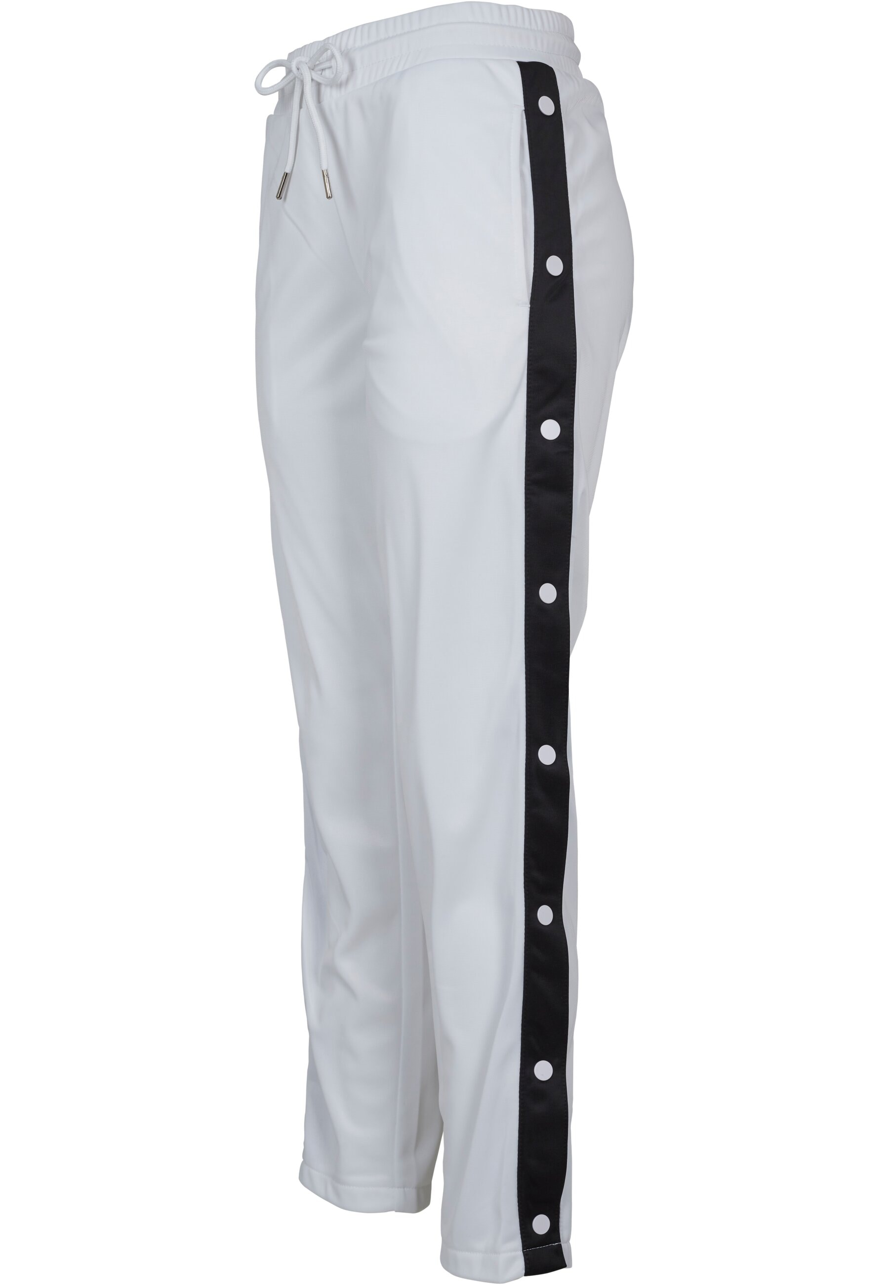 URBAN CLASSICS Stoffhose »Urban Classics Damen Ladies Button Up Track Pants«, (1 tlg.)