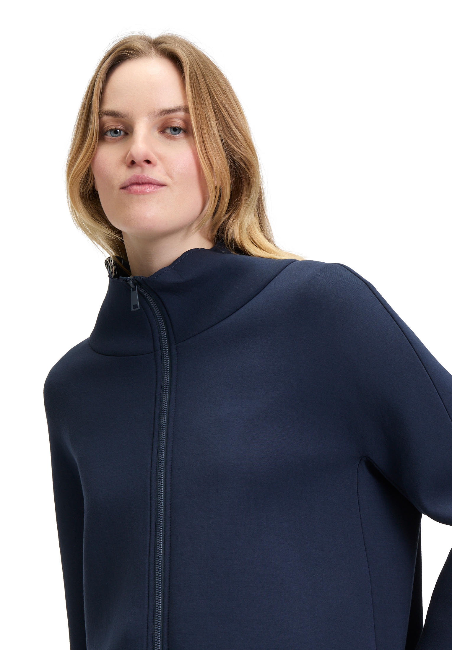 Betty&Co Canvasjacke »Betty & Co Damen Casual-Jacke mit Stehkragen«