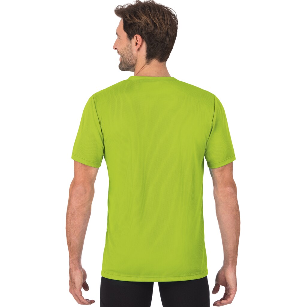Trigema T-Shirt »TRIGEMA V-Shirt COOLMAX®«, (1 tlg.)