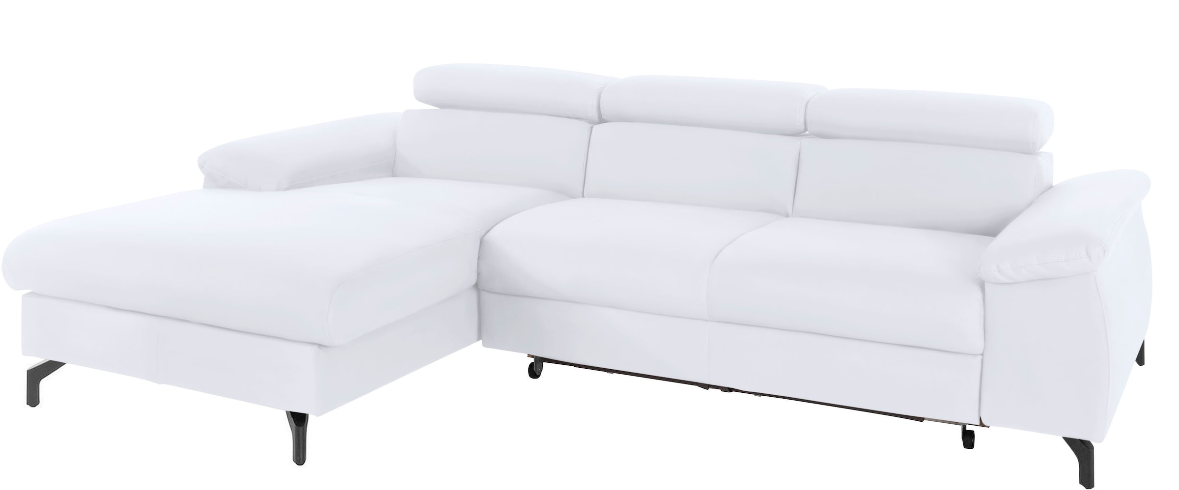 COTTA Ecksofa "Kitty L-Form", mit Kopfteilverstellung, wahlweise mit Bettfu günstig online kaufen