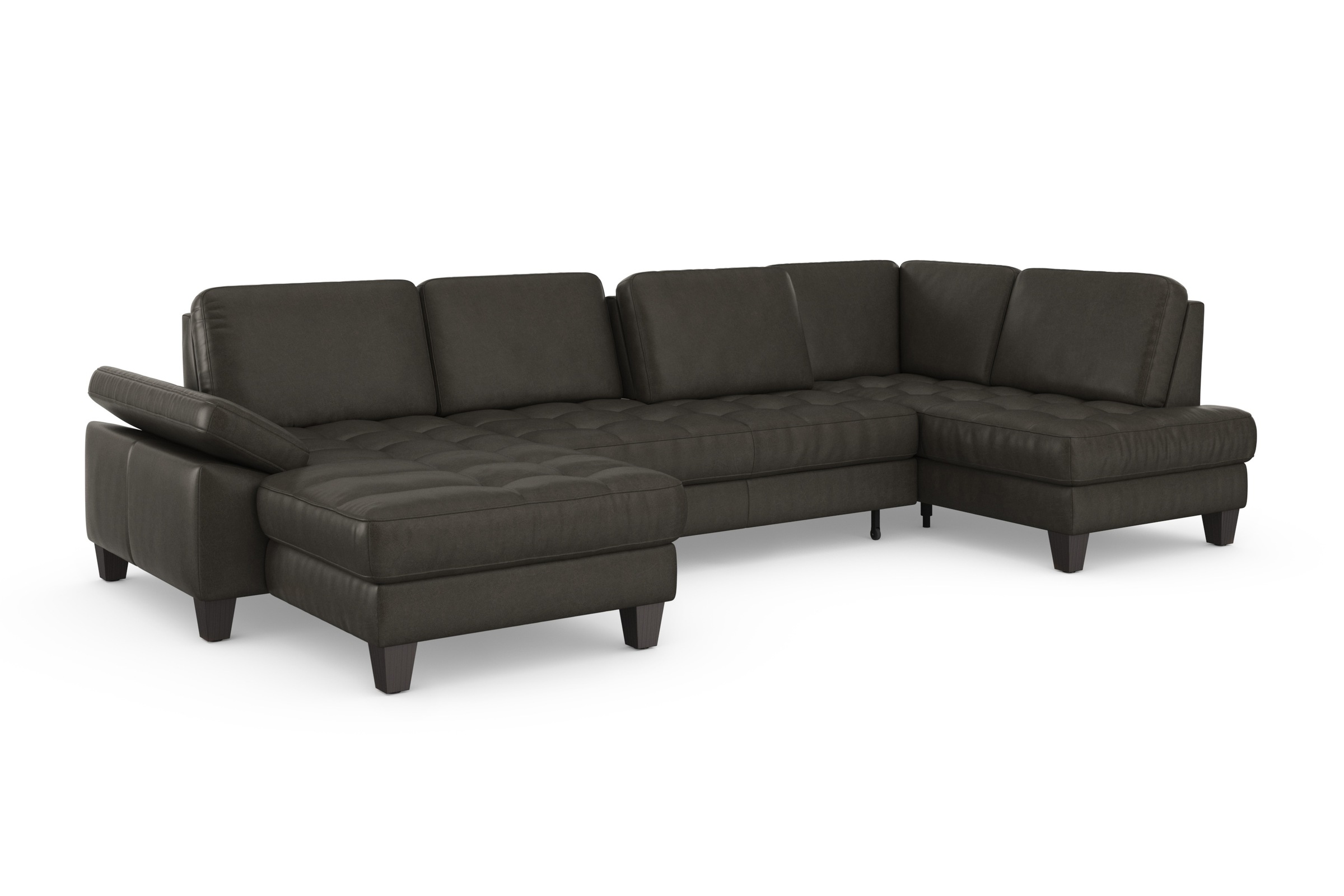 sit&more Wohnlandschaft »Westham U-Form«, wahlweise mit Bettfunktion, Bettkasten, Sitztiefenverstellung