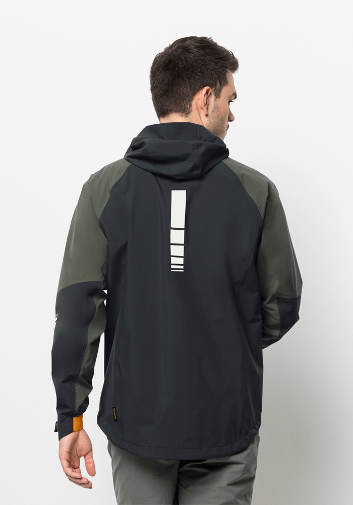 Jack Wolfskin Fahrradjacke "MOROBBIA 3L JKT M" mit Kapuze günstig online kaufen