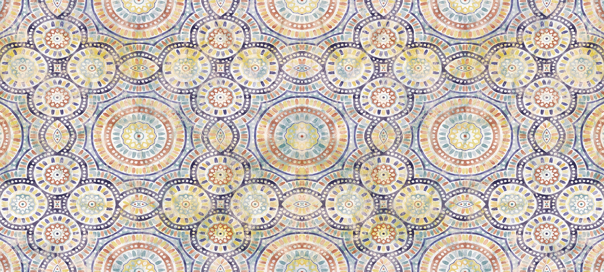 Architects Paper "Atelier 47 Watercolour Ornament 1" ornamental glatt Vlies, Wand, Schräge, Decke