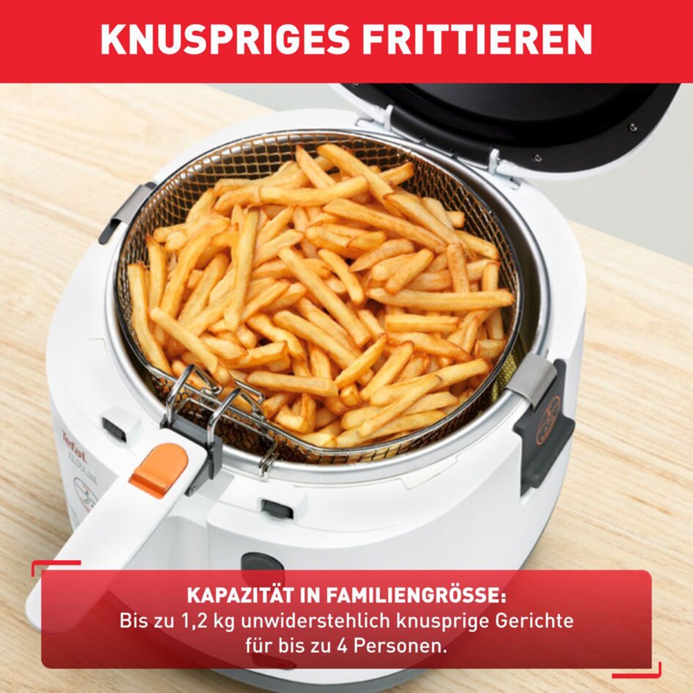 Tefal Fritteuse "One Filtra" 1900 W 1,2 Kg, Auffangsieb für Frittierreste, günstig online kaufen