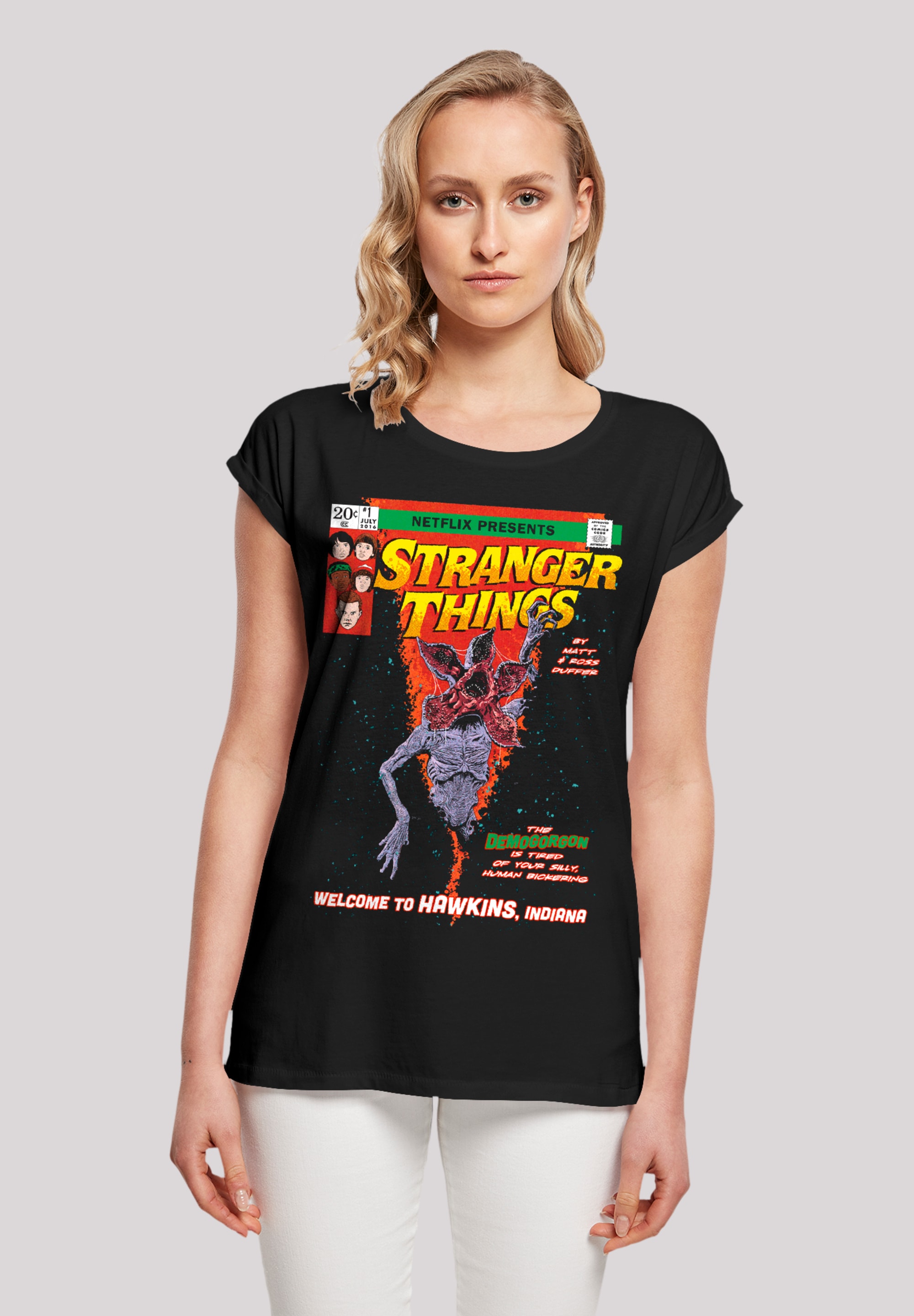T-Shirt »Stranger Things Comic Cover«, Premium Qualität