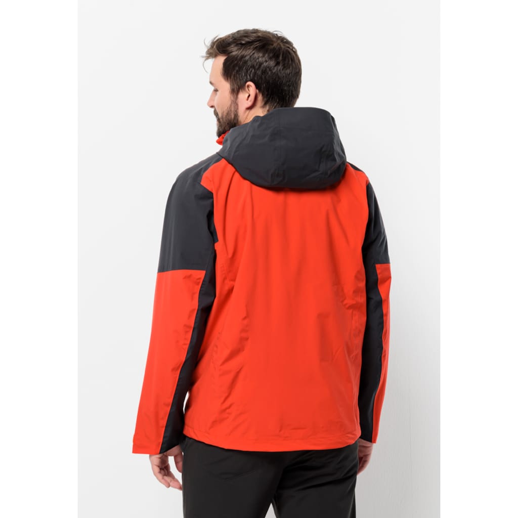 Jack Wolfskin Funktionsjacke »EAGLE PEAK 2L JKT M«, mit Kapuze