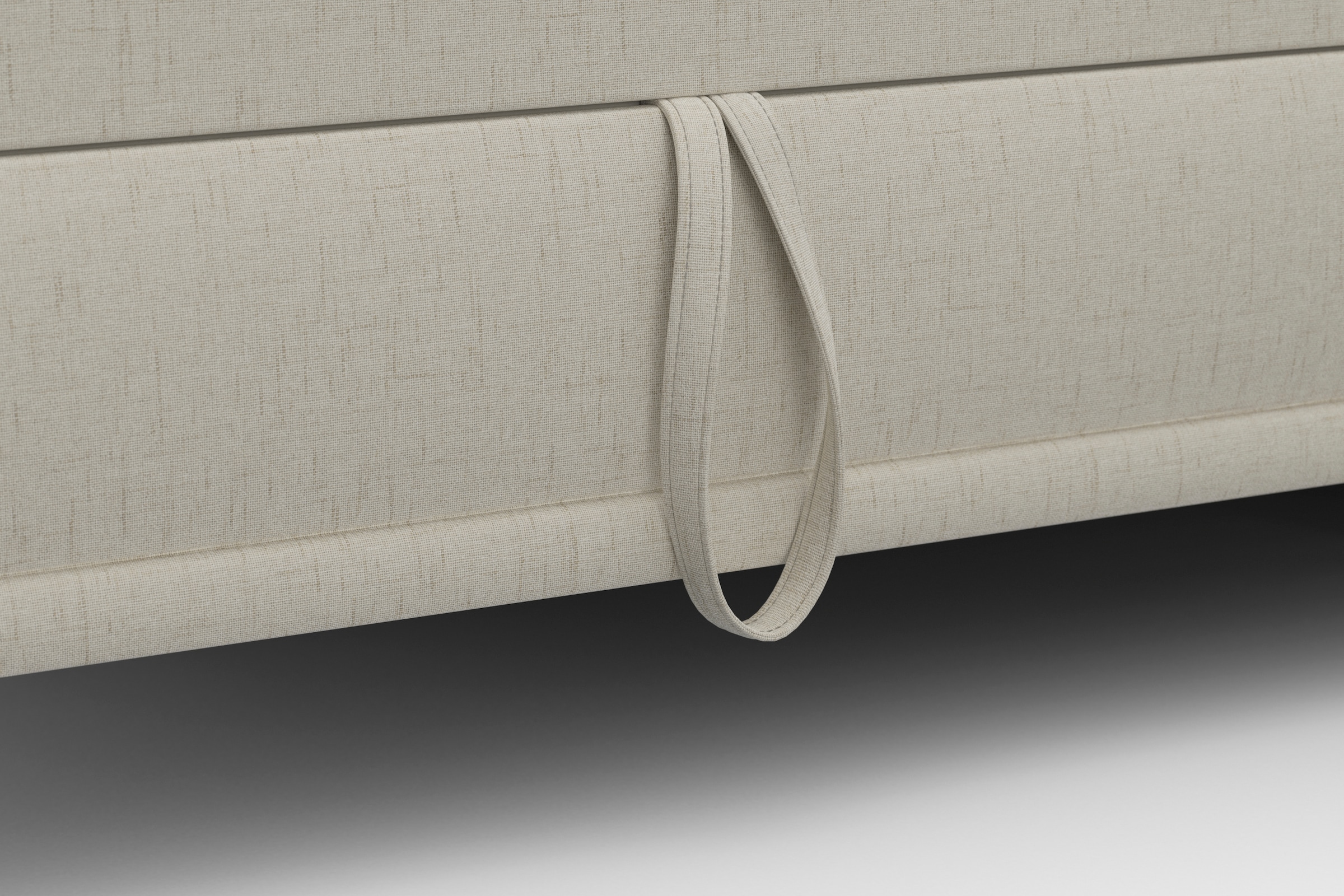 sit&more Ecksofa »Cabrio L-Form, B: 274 cm, mit Sitztiefen-, Arm- & Kopfteilverstellung« 3 Nierenkissen, Federkern, optional Bettfunktion und Stauraum