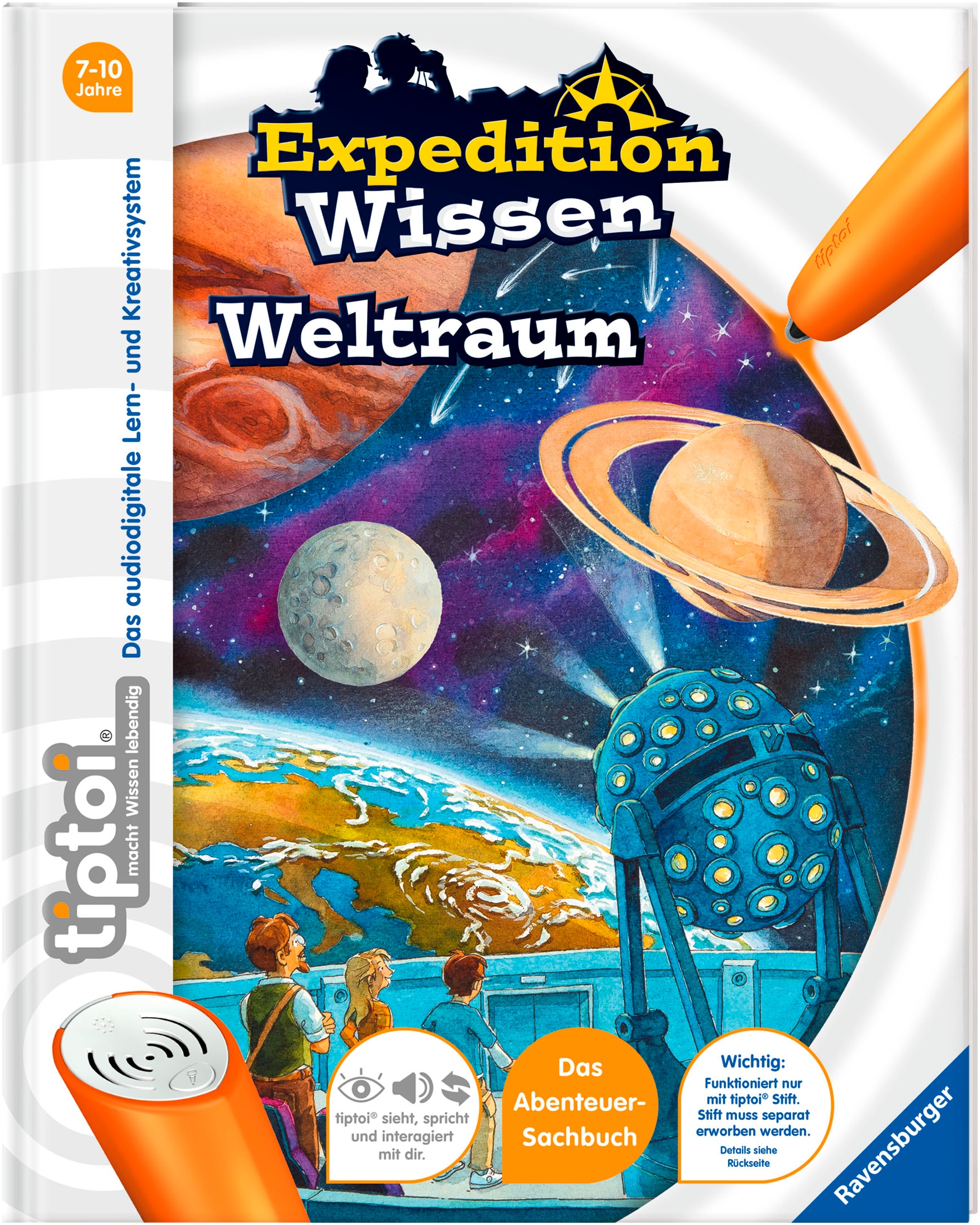 Ravensburger Buch "tiptoi Weltraum", FSC - schützt Wald - weltweit