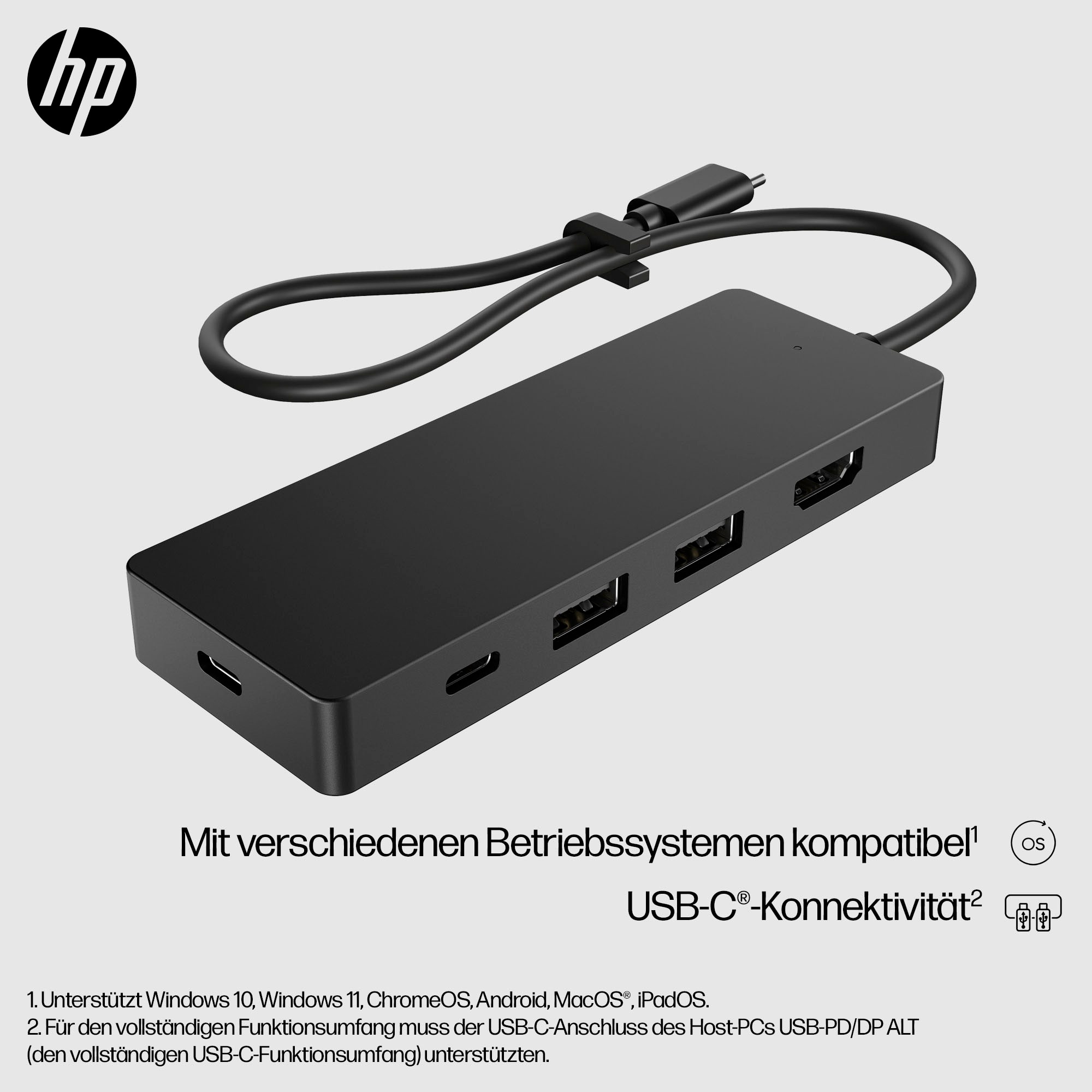 HP Laptop-Dockingstation »USB-C Reisehub G3«