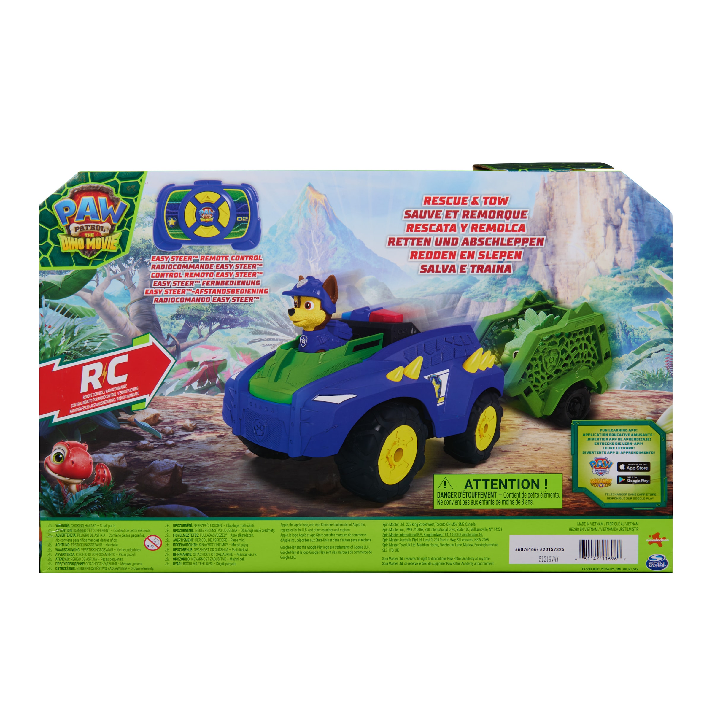 Spin Master RC-Auto »PAW Patrol: Der Dino Film, Chase ferngesteuertes Dino Rettungsfahrzeug«
