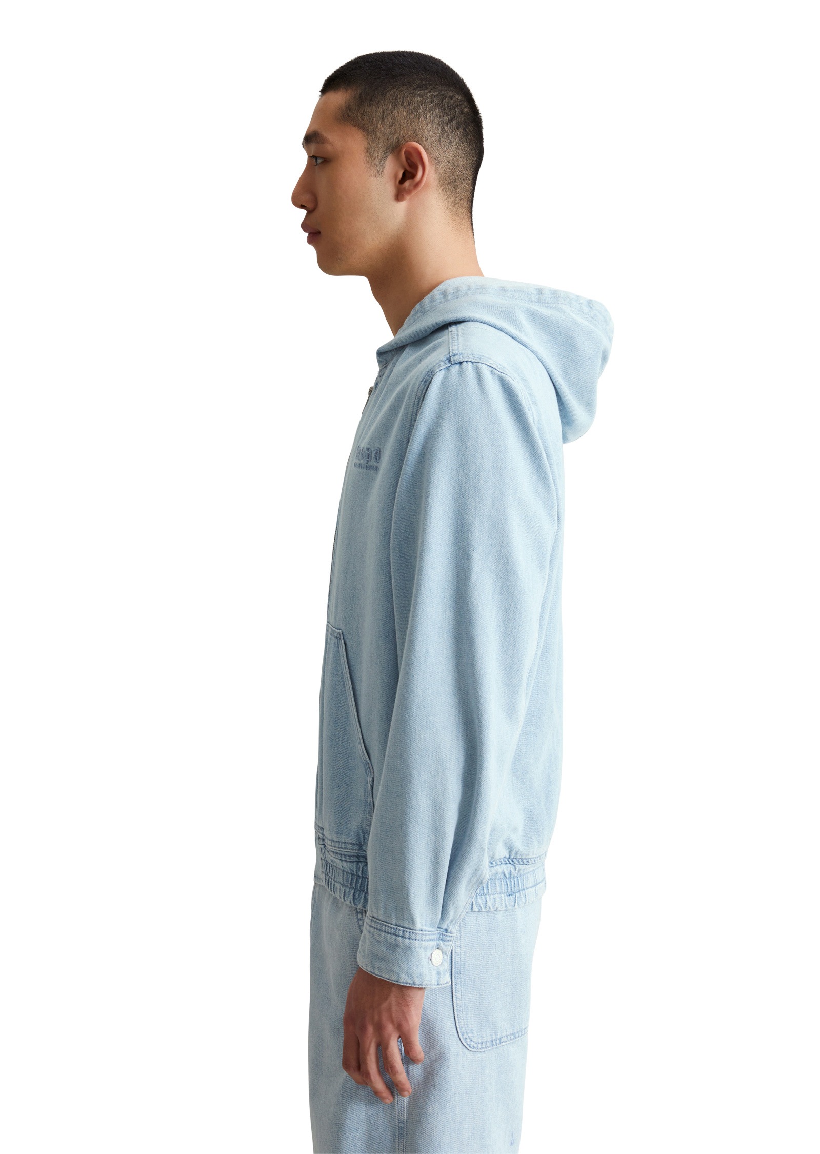 Marc O'Polo DENIM Jeansjacke »made with Orange Fiber«
