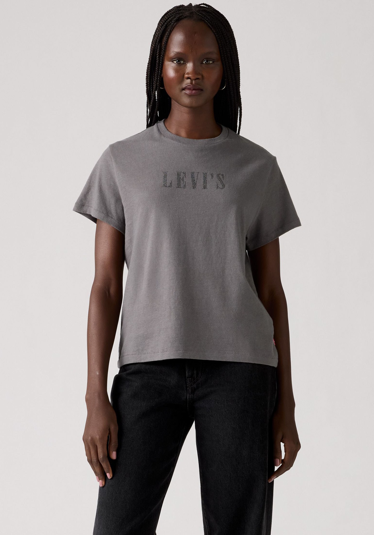 Levis T-Shirt "GRAPHIC CLASSIC T", Glitzerne Applikation günstig online kaufen