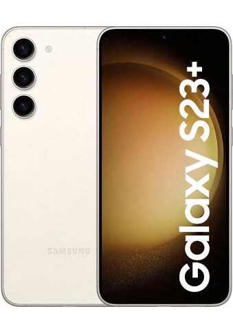 Samsung Smartphone »Galaxy S23+«, beige, 16,65 cm/6,6 Zoll, 256 GB Speicherplatz, 50... kaufen