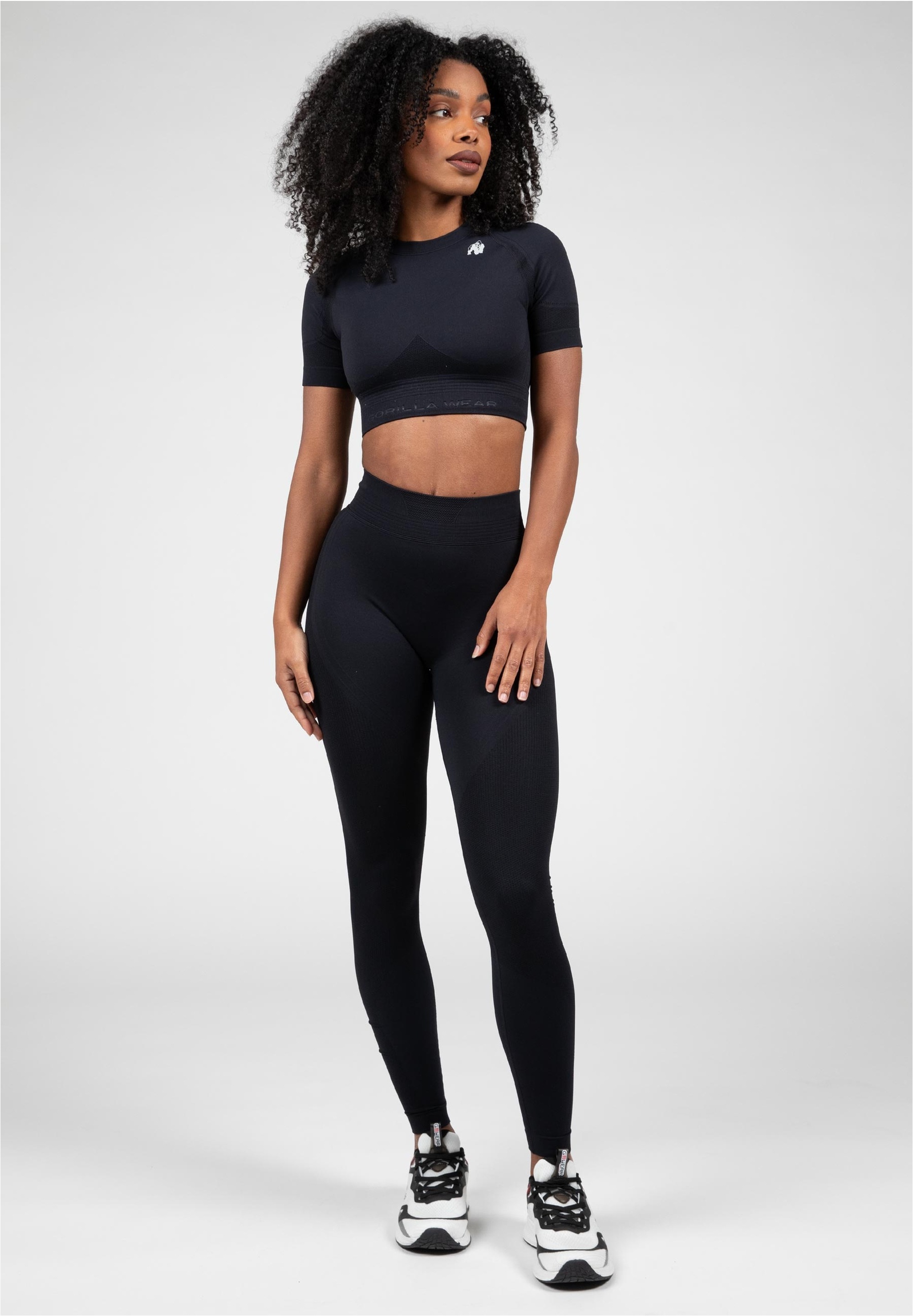 Gorilla Wear Sporthose, mit hohem Bund und Scrunch-Detail günstig online kaufen