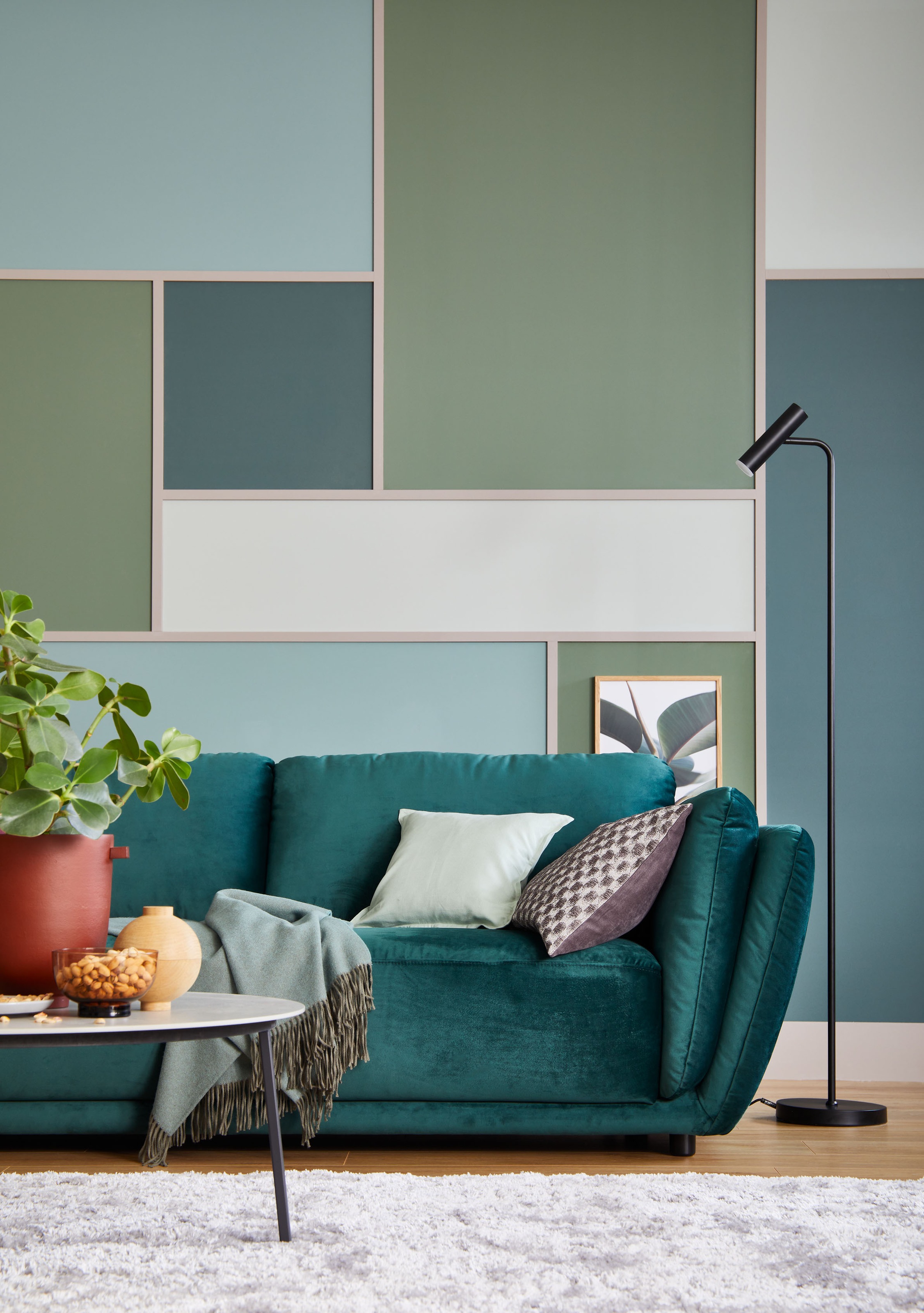 SCHÖNER WOHNEN-Kollektion Stehlampe »Stina«, Leuchtmittel LED-Modul | LED fest integriert