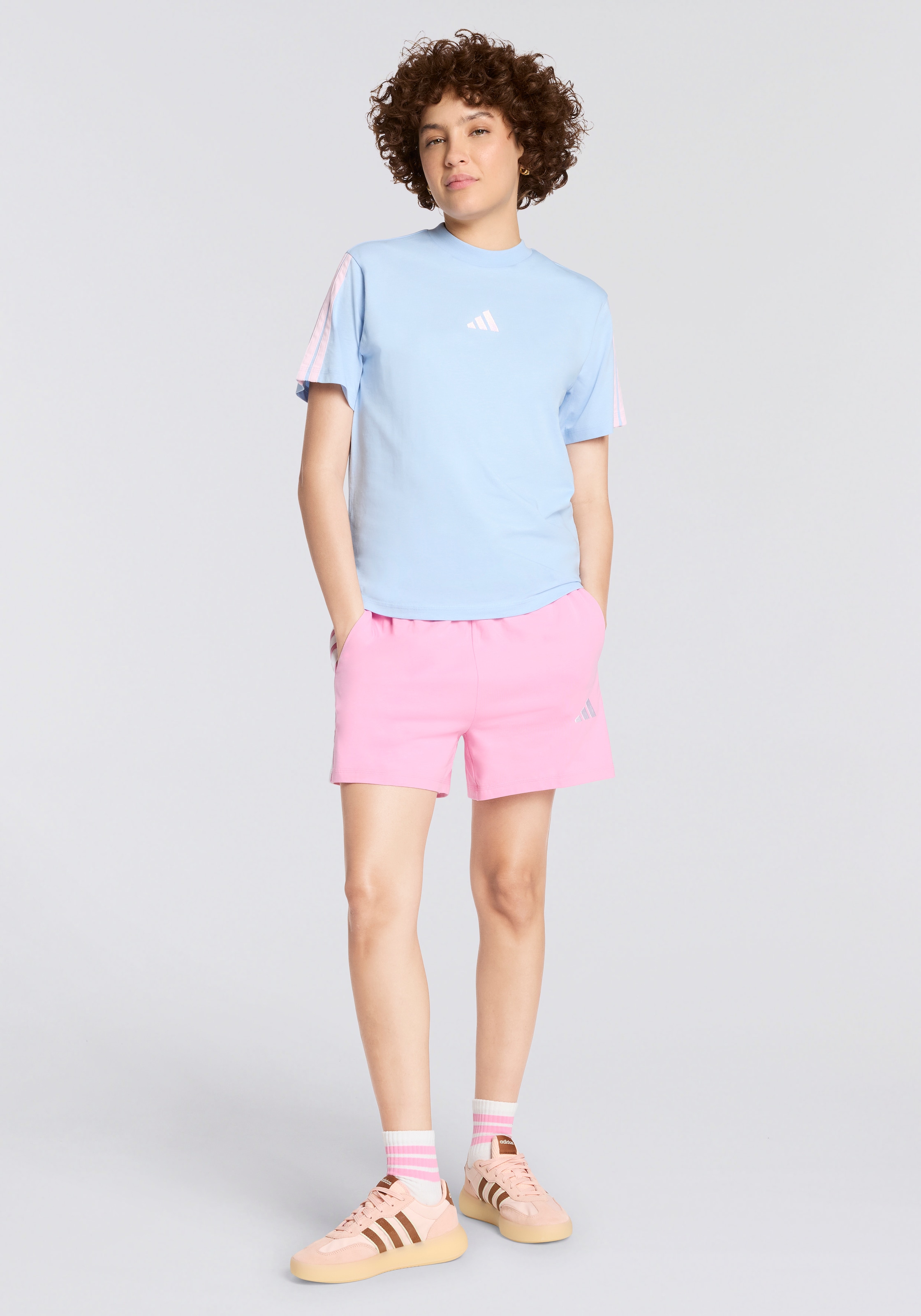 Adidas Sportswear Shorts "Essentials 3-Streifen Cotton"