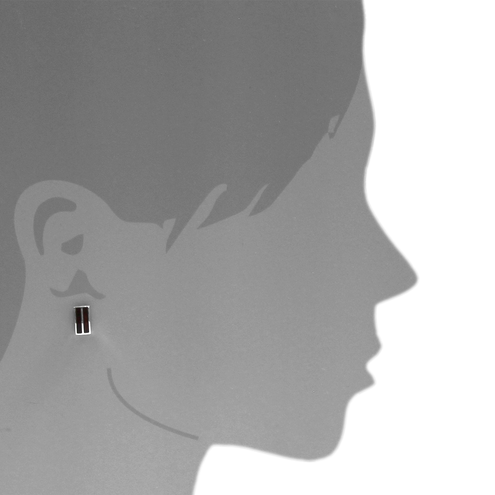 OSTSEE-SCHMUCK Paar Ohrstecker »- Amelie - Silber 925/000 - Bernstein«