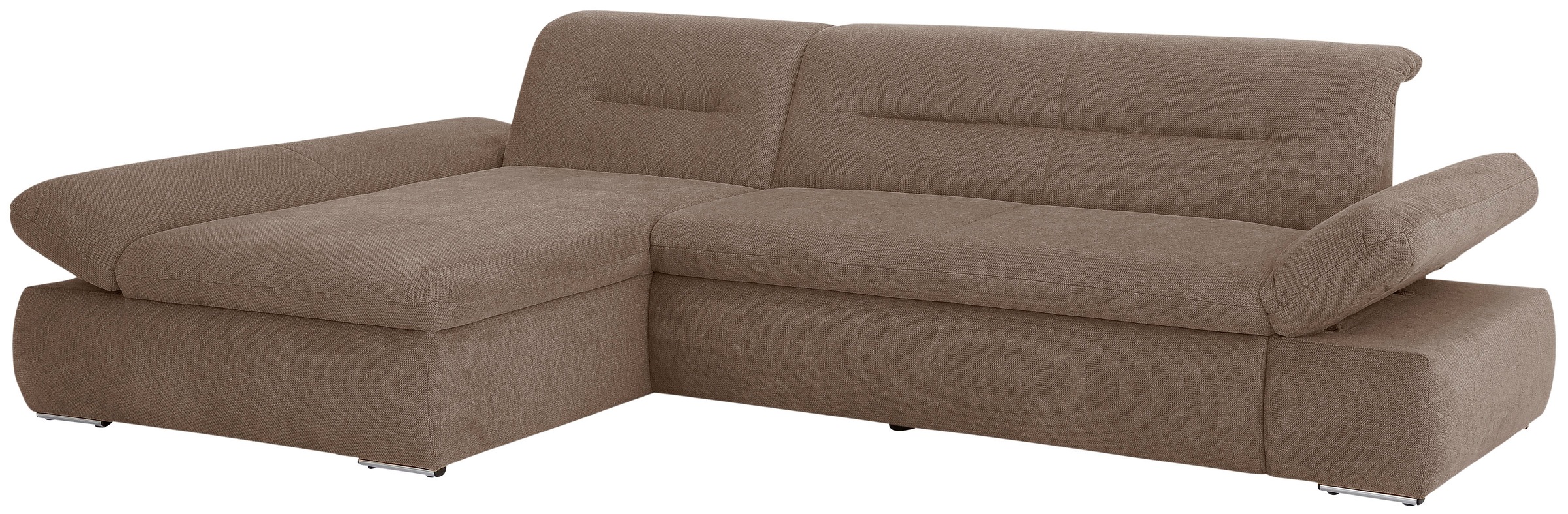 Home affaire Ecksofa "Avesa L-Form" Wahlweise mit Armteilvertsellung und Be günstig online kaufen