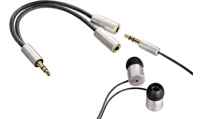 Hama Audio-Kabel »Klinkenstecker Klinkenkabel Kopfhörer Adapter (15 cm) 3,5 mm Klinke... kaufen