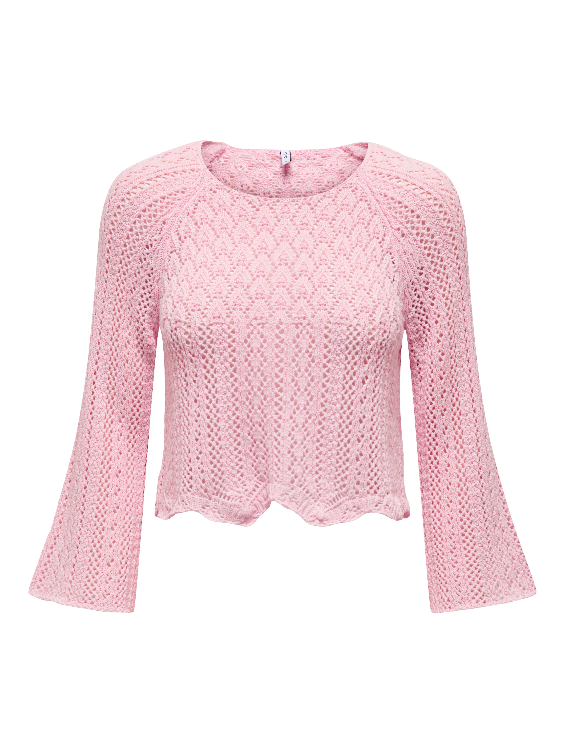 ONLY Rundhalspullover »ONLNOLA LIFE 3/4 PULLOVER KNT NOOS«