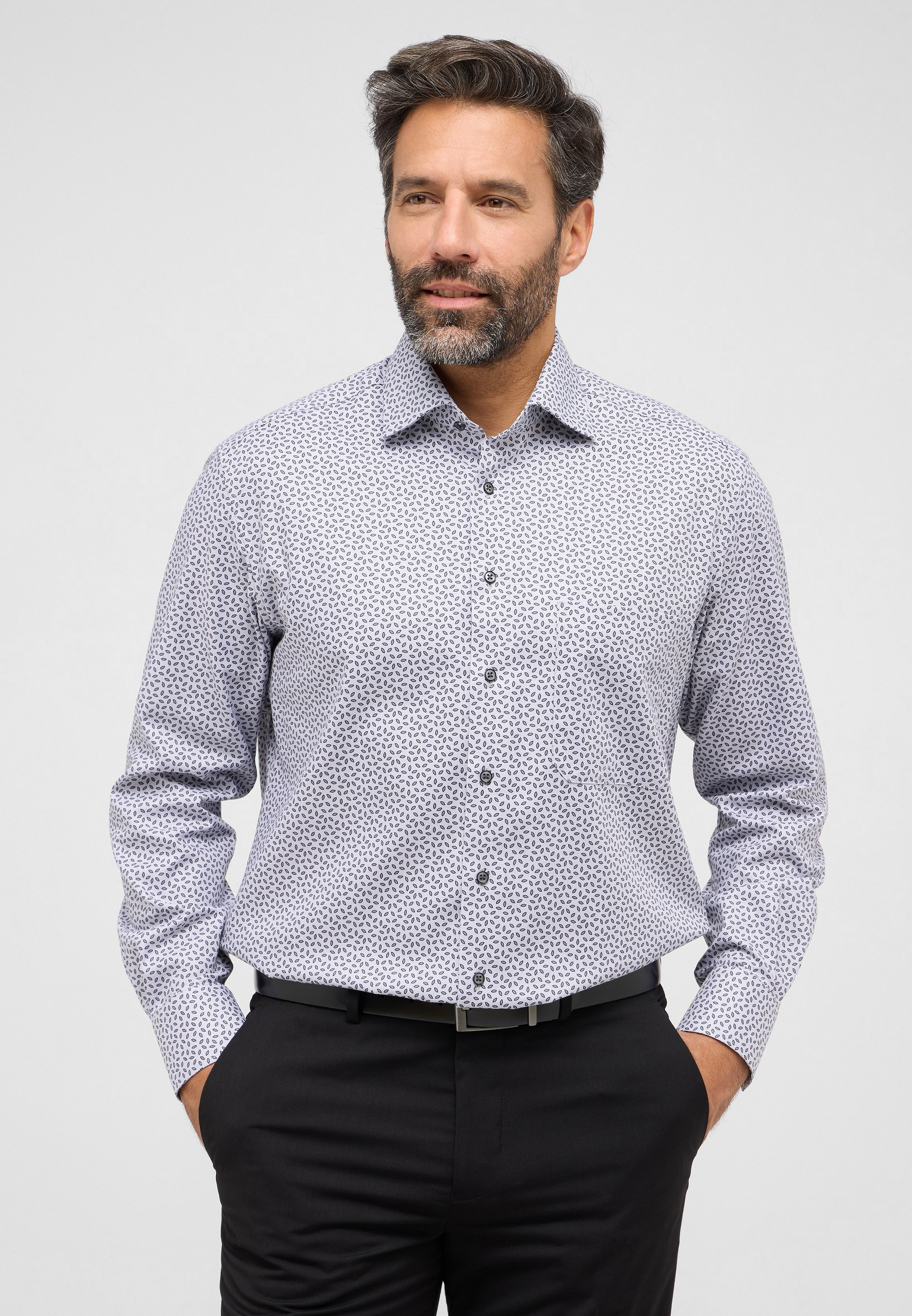 Eterna Langarmhemd - Eleganz trifft auf Stil günstig online kaufen