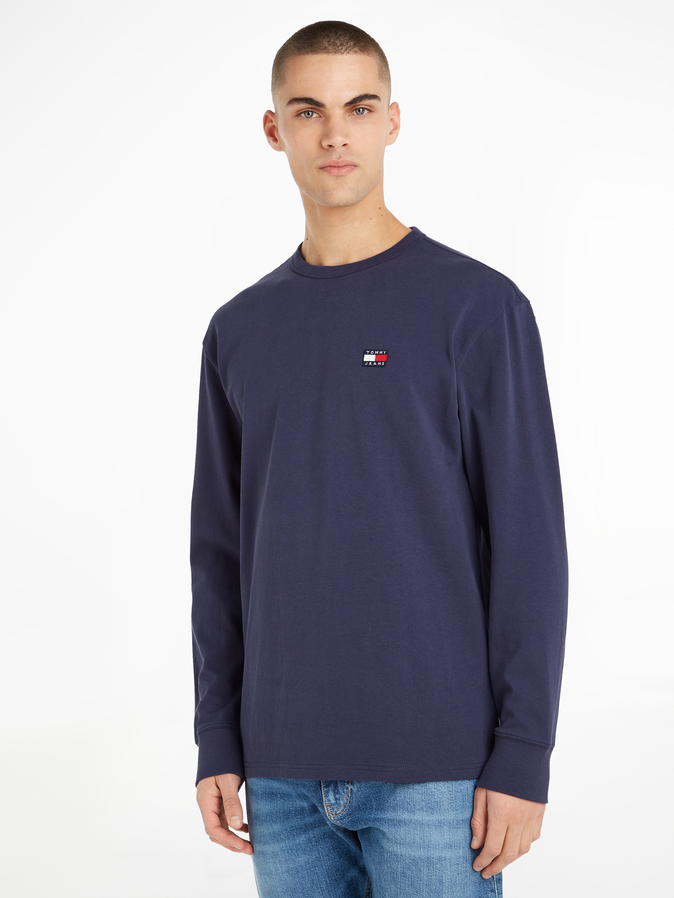 Tommy Jeans Langarmshirt »TJM CLSC XS BADGE L/S TEE« ▷ kaufen | BAUR