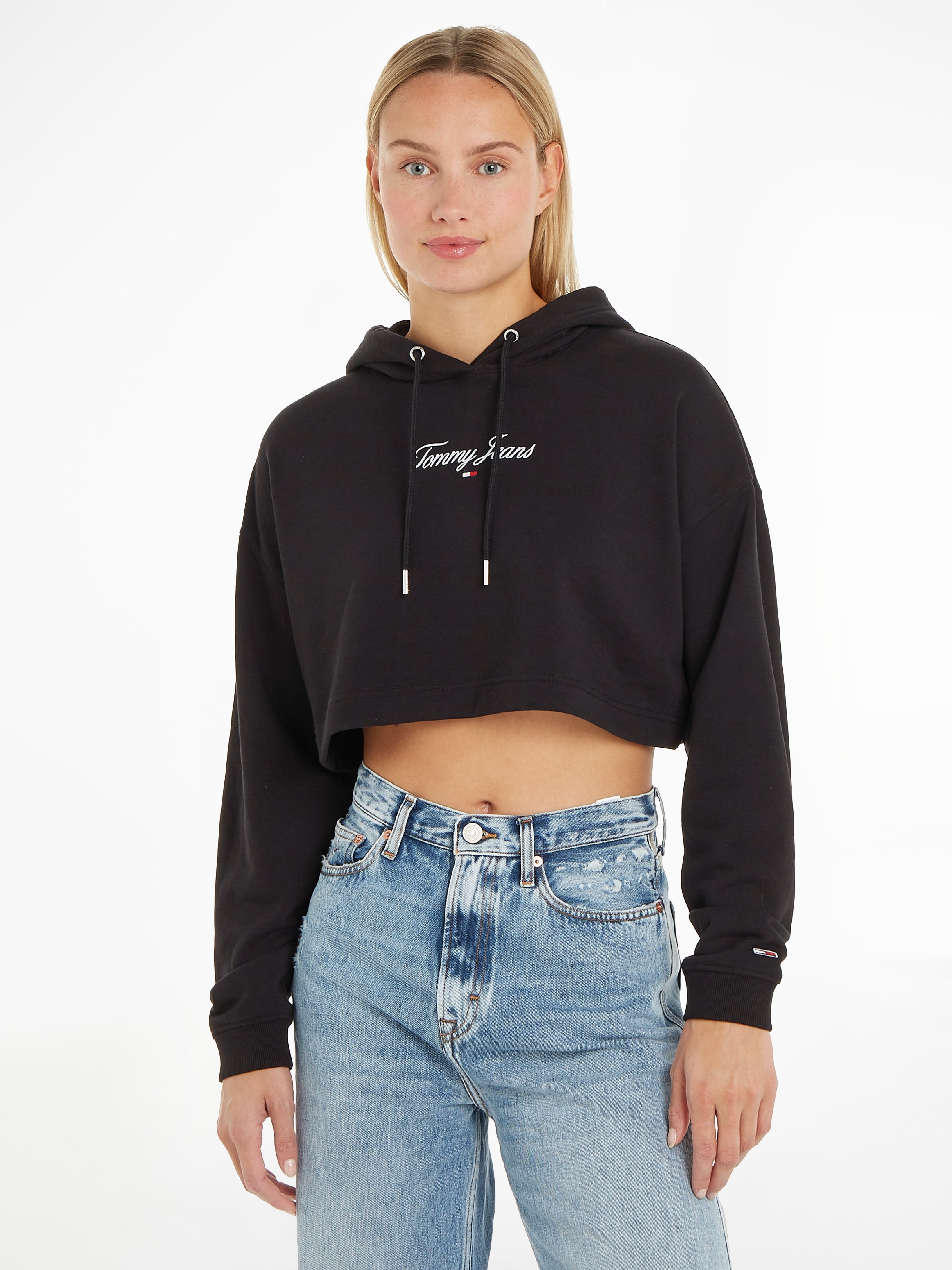 Tommy Jeans Kapuzensweatshirt "TJW CRP ESS 1 EMBRO HOODIE", mit Tommy Jeans günstig online kaufen