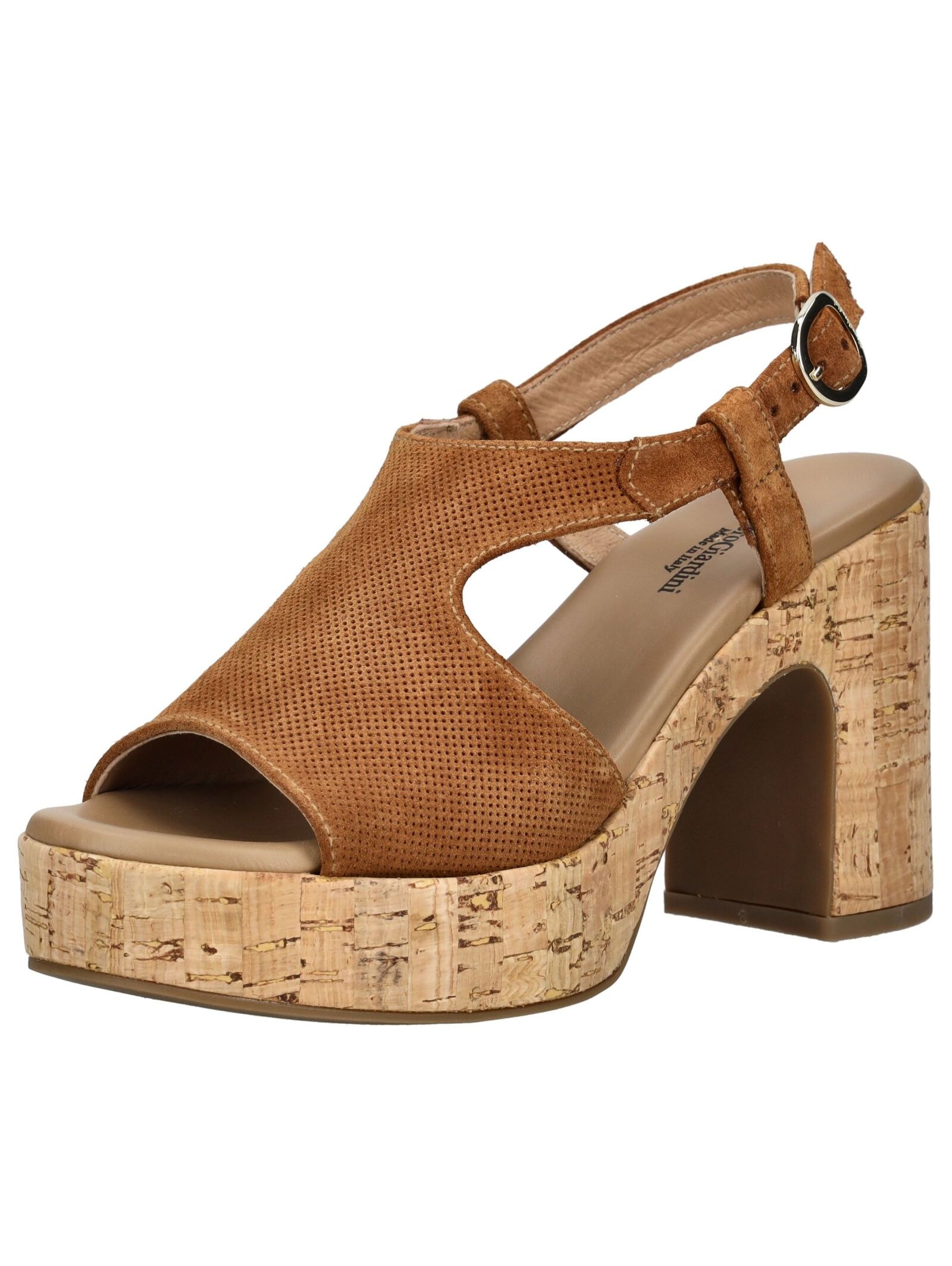 Nero Giardini High-Heel-Pumps "Nero Giardini Sandalen Veloursleder" günstig online kaufen