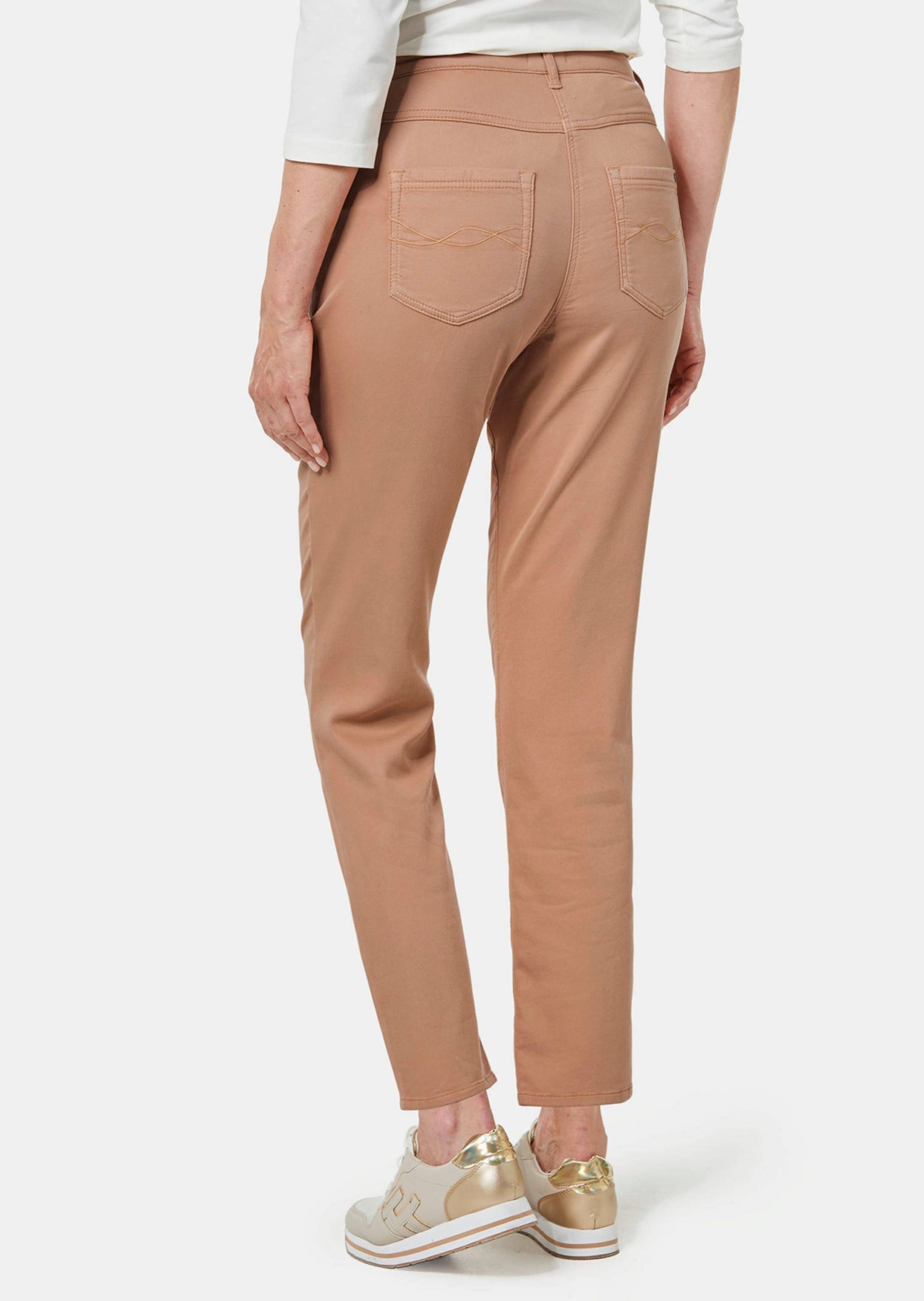 Goldner 2-in-1 Sportive Cotton Trousers Brown 42 3